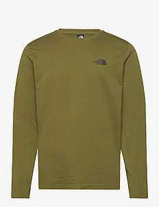 M L/S SIMPLE DOME TEE, The North Face