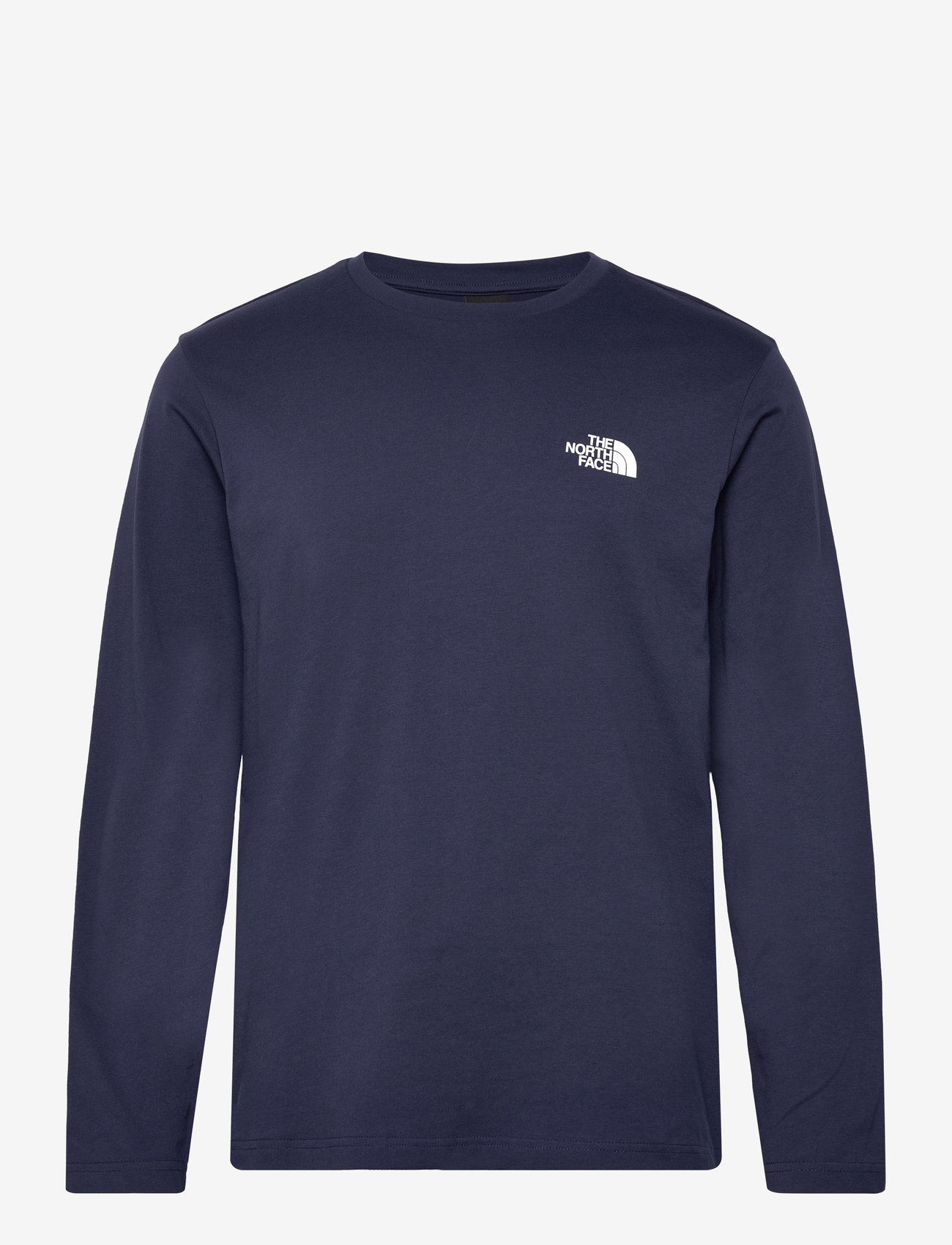 The North Face - M L/S SIMPLE DOME TEE - långärmade tröjor - summit navy - 1