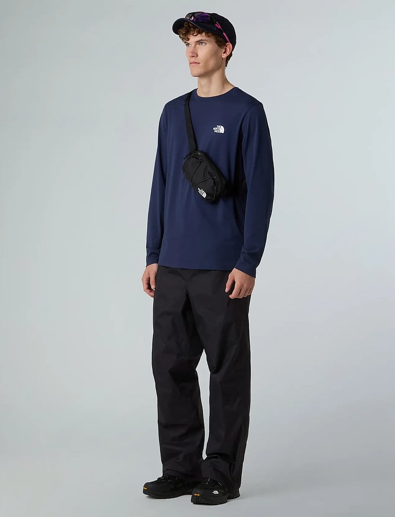 The North Face - M L/S SIMPLE DOME TEE - toppe & t-shirts - summit navy - 3
