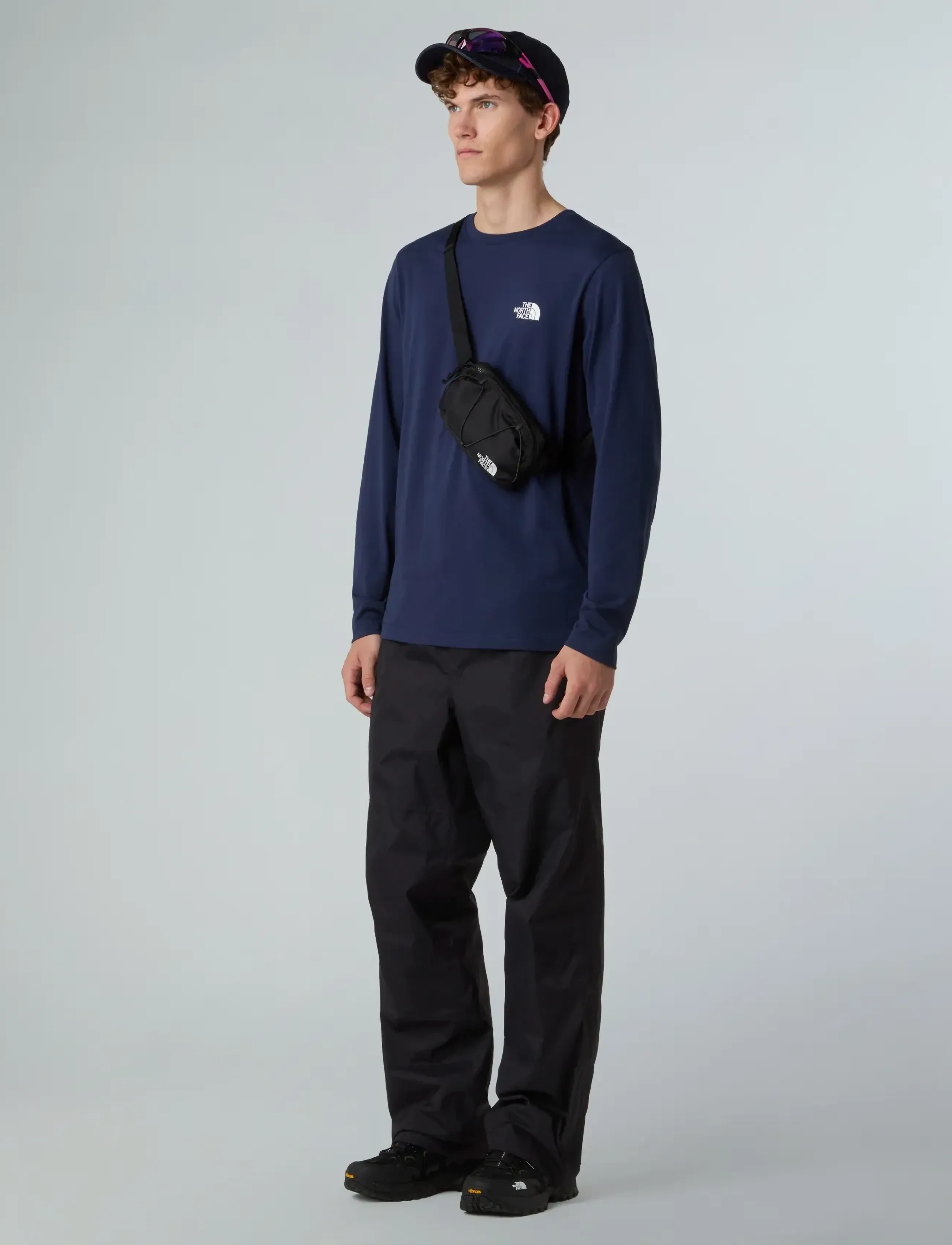 The North Face - M L/S SIMPLE DOME TEE - laveste priser - summit navy - 3