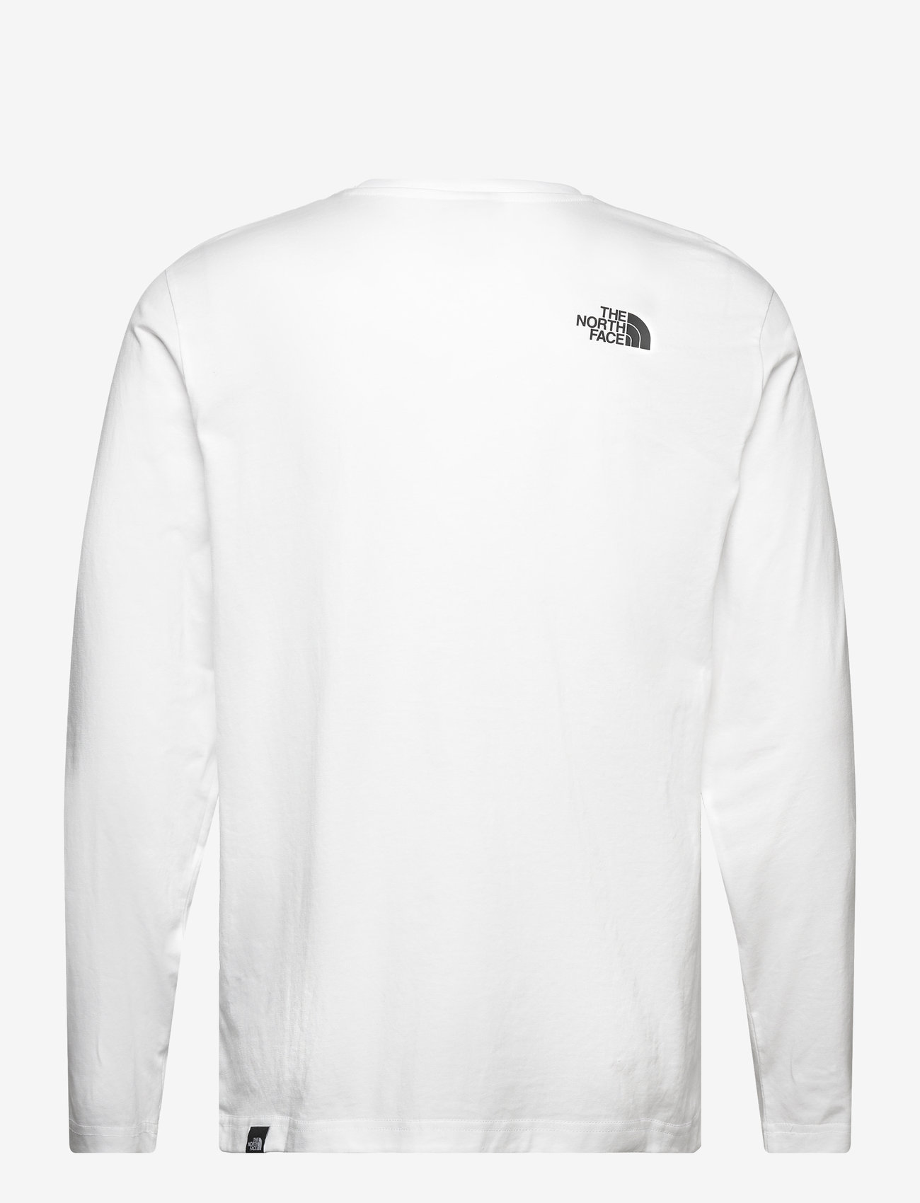 The North Face - M L/S SIMPLE DOME TEE - toppe & t-shirts - white - 2