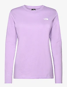 W L/S SIMPLE DOME TEE, The North Face