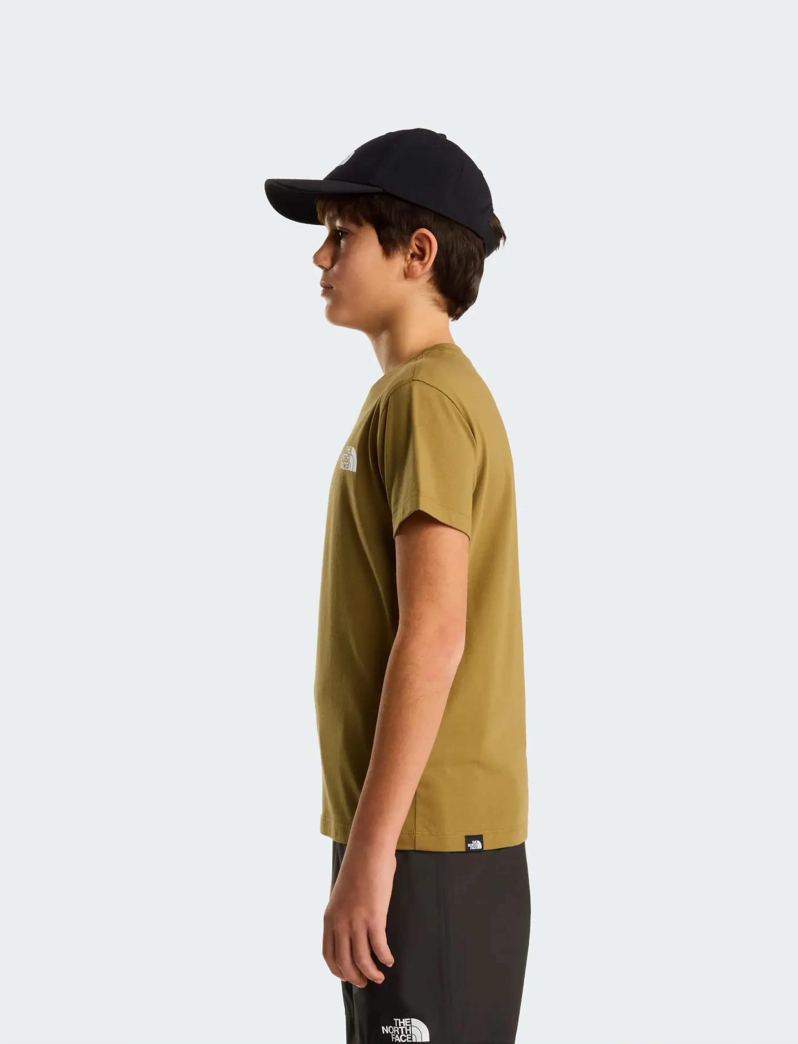 The North Face - TEEN SIMPLE DOME REGULAR SS TEE - kortærmede t-shirts - cedar - 4