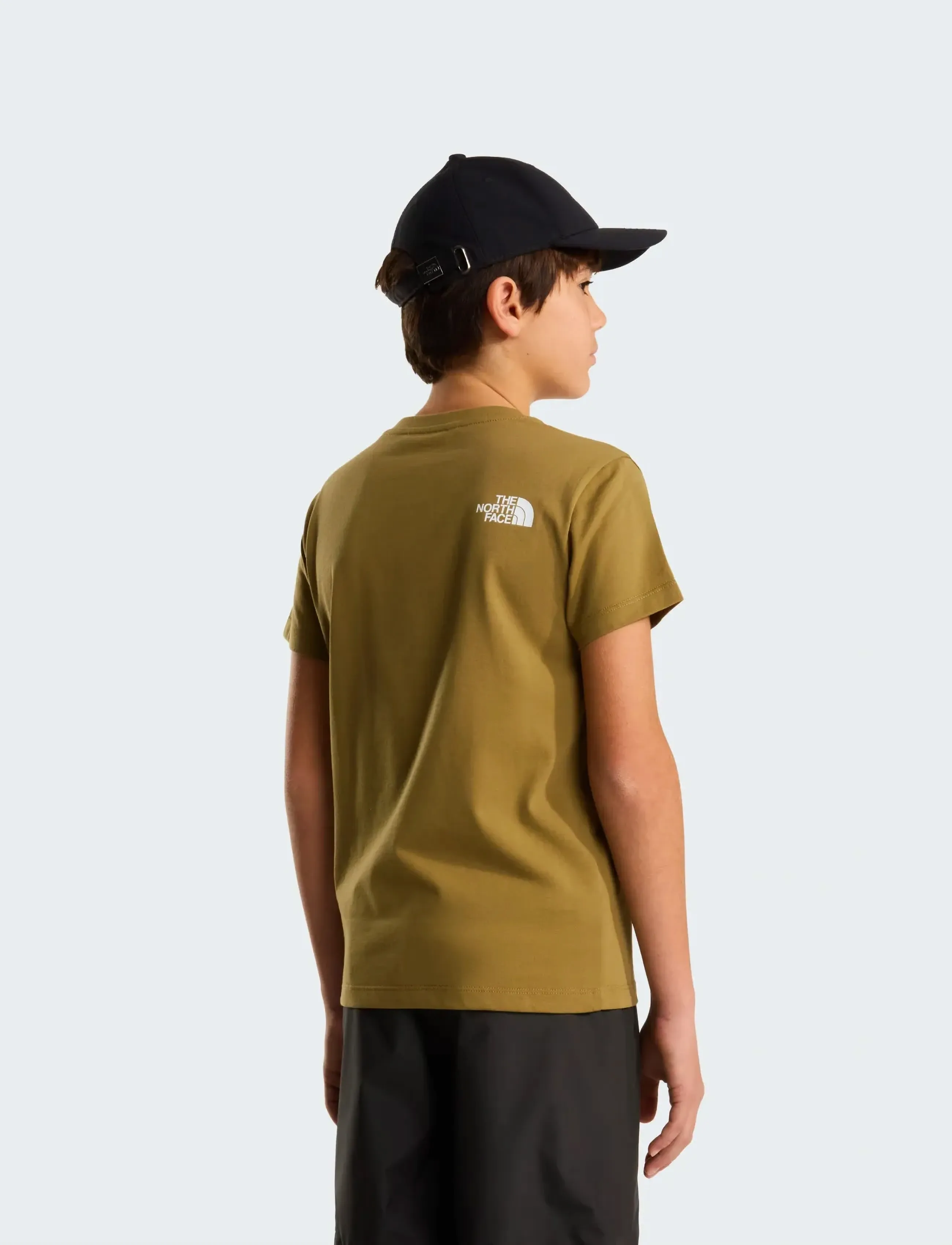 The North Face - TEEN SIMPLE DOME REGULAR SS TEE - kortærmede t-shirts - cedar - 5