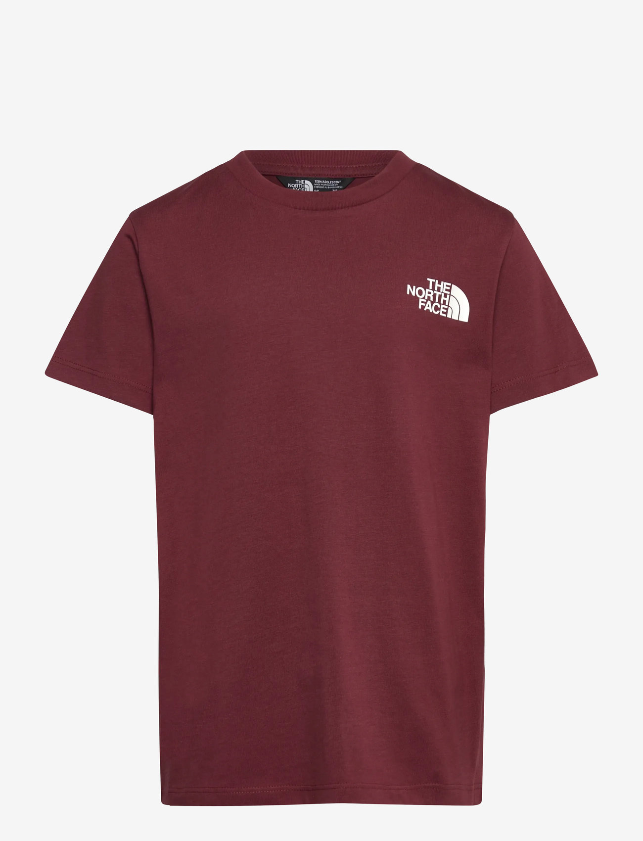 The North Face - TEEN SIMPLE DOME REGULAR SS TEE - lühikeste varrukatega t-särgid - sumac - 1