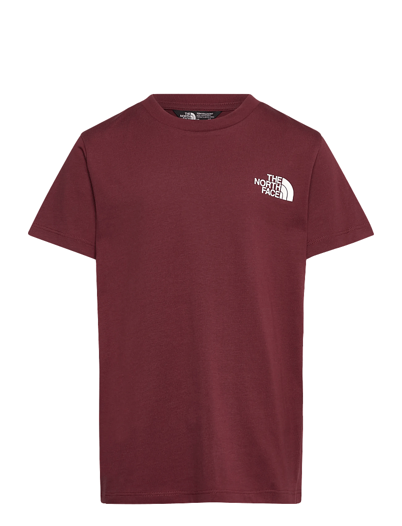 The North Face - TEEN SIMPLE DOME REGULAR SS TEE - lühikeste varrukatega t-särgid - sumac - 1