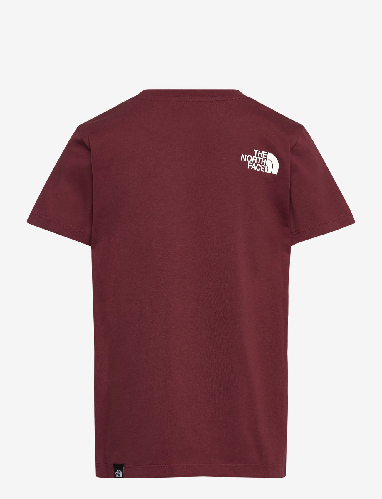 The North Face - TEEN SIMPLE DOME REGULAR SS TEE - lühikeste varrukatega t-särgid - sumac - 2