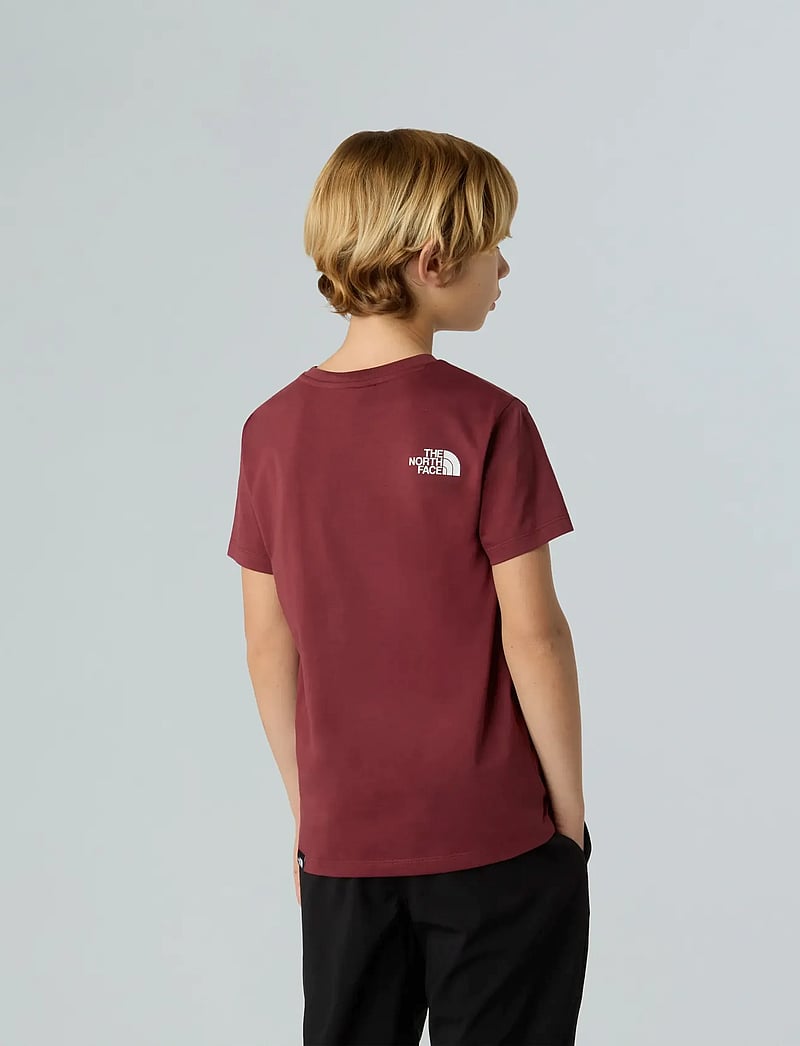 The North Face - TEEN SIMPLE DOME REGULAR SS TEE - lühikeste varrukatega t-särgid - sumac - 5