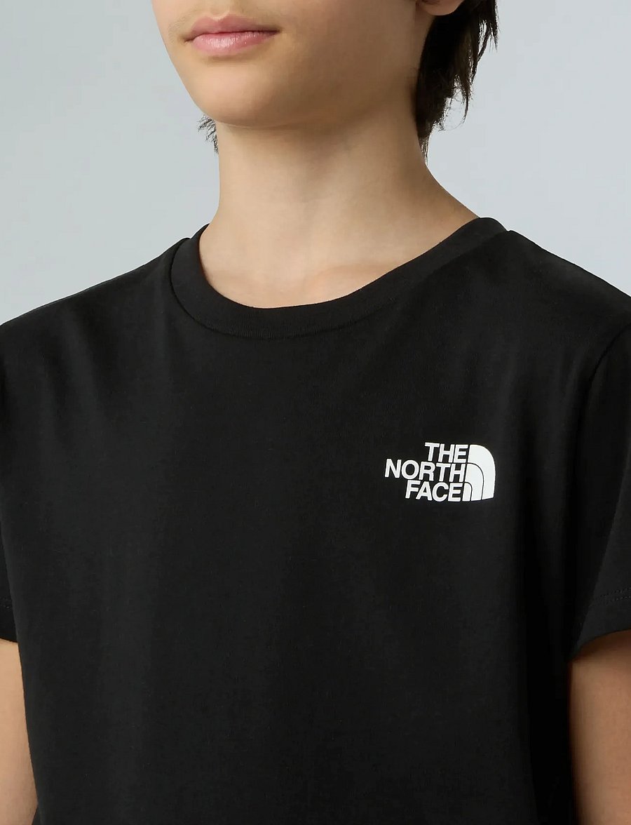 The North Face - TEEN SIMPLE DOME REGULAR SS TEE - t-krekli ar īsām piedurknēm - tnf black - 5