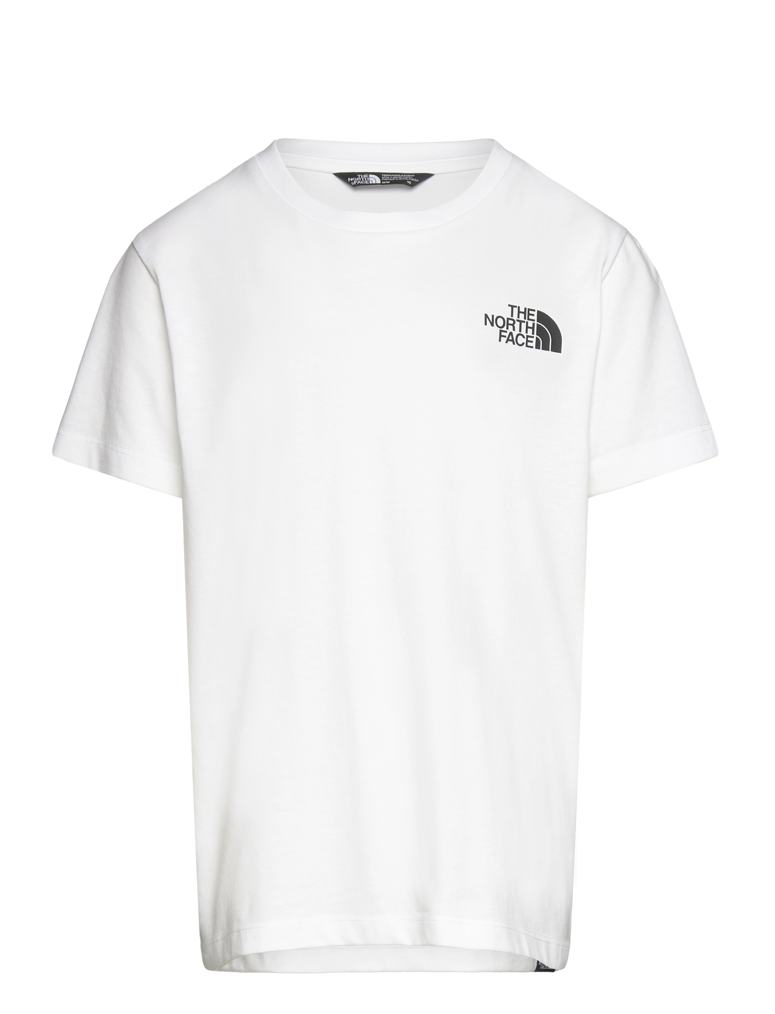THE NORTH FACE Teen Simple Dome Regular Ss Tee Weiß - 130-141 - Kinder