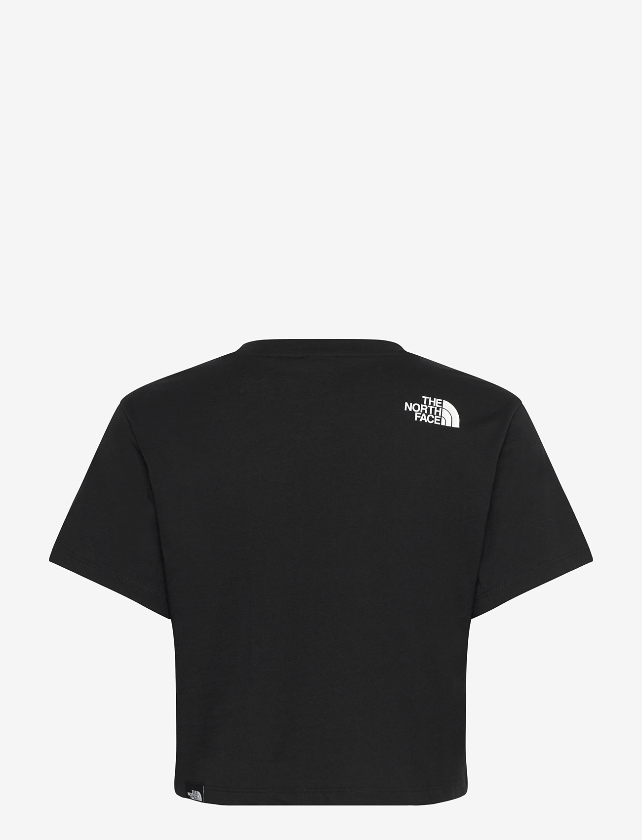 The North Face - W SIMPLE DOME CROPPED SLIM TEE - hemden - black - 2
