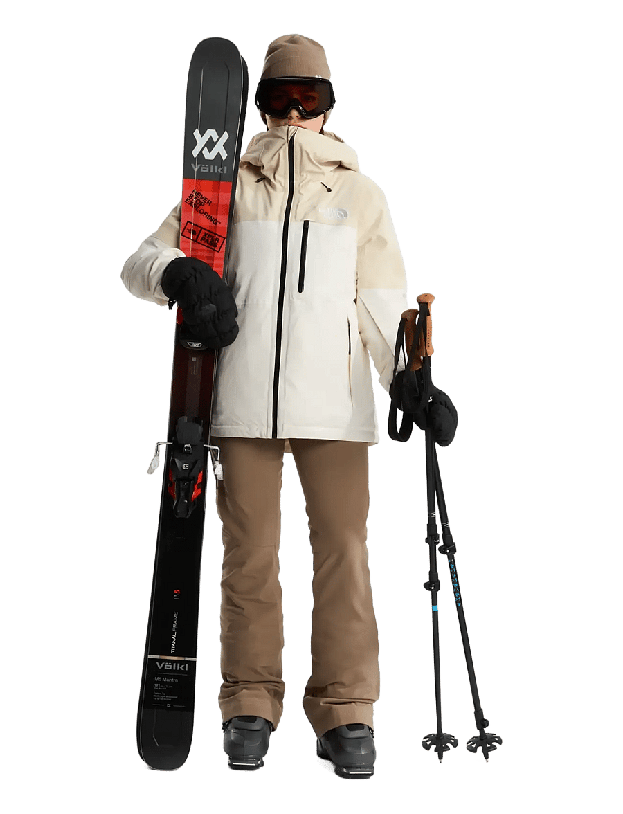 The North Face - W SNOGA PANT - skidkläder - garnet - 1
