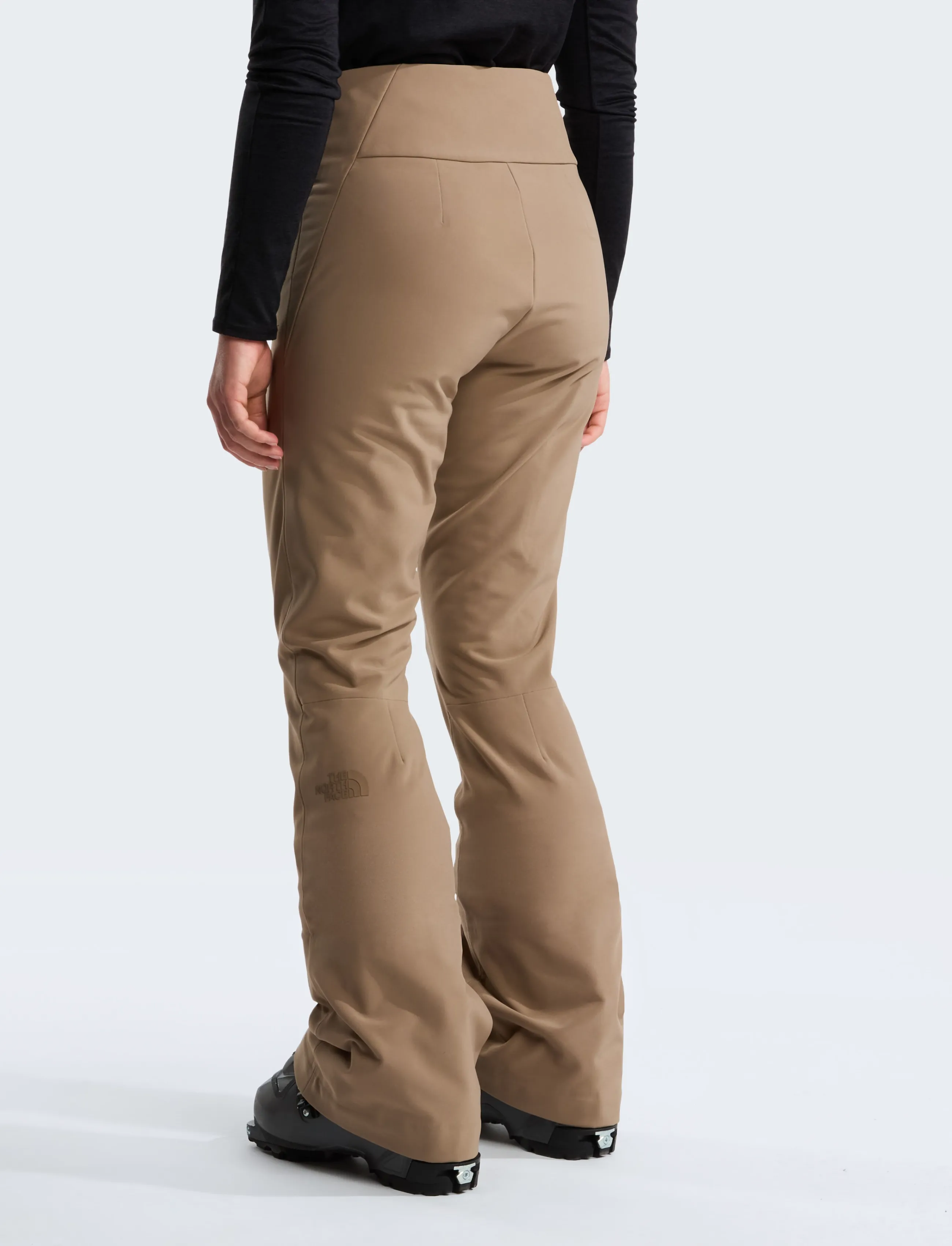 The North Face - W SNOGA PANT - skidkläder - garnet - 4