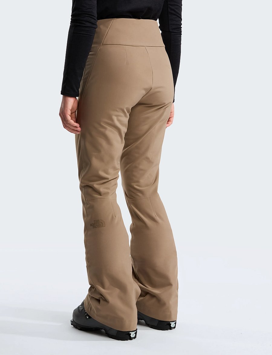The North Face - W SNOGA PANT - skidkläder - garnet - 4