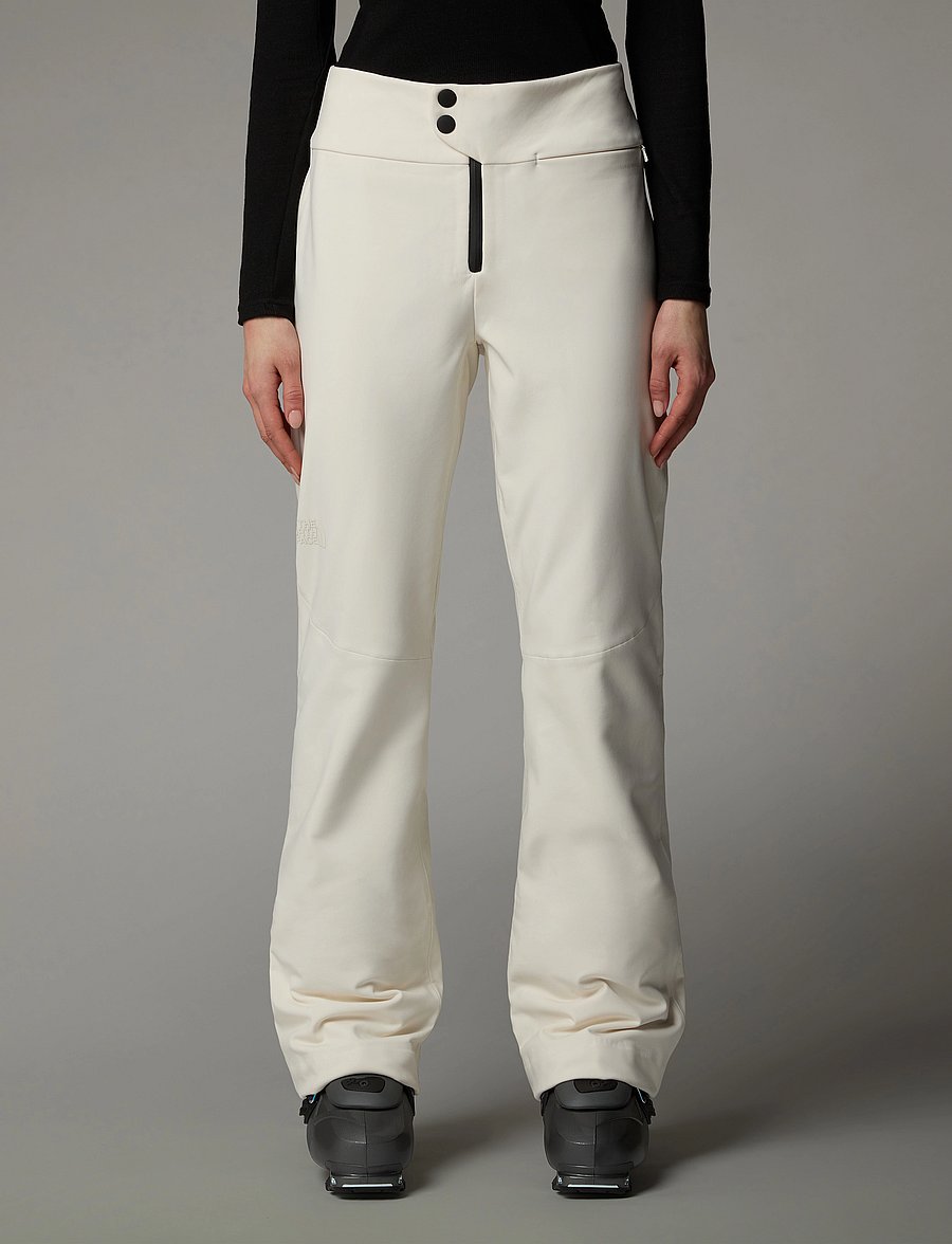 The North Face - W SNOGA PANT - ski-kleidung - white dune - 0