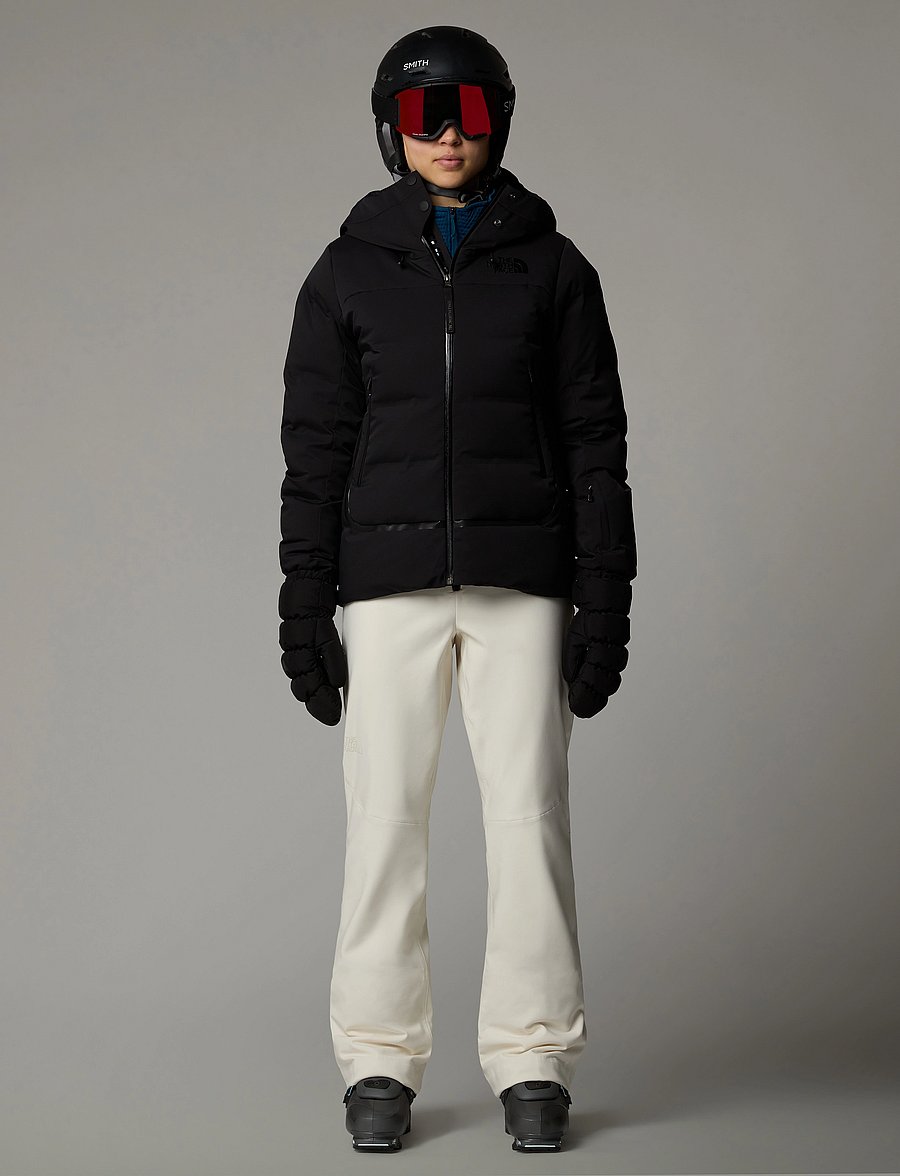 The North Face - W SNOGA PANT - ski-kleidung - white dune - 3