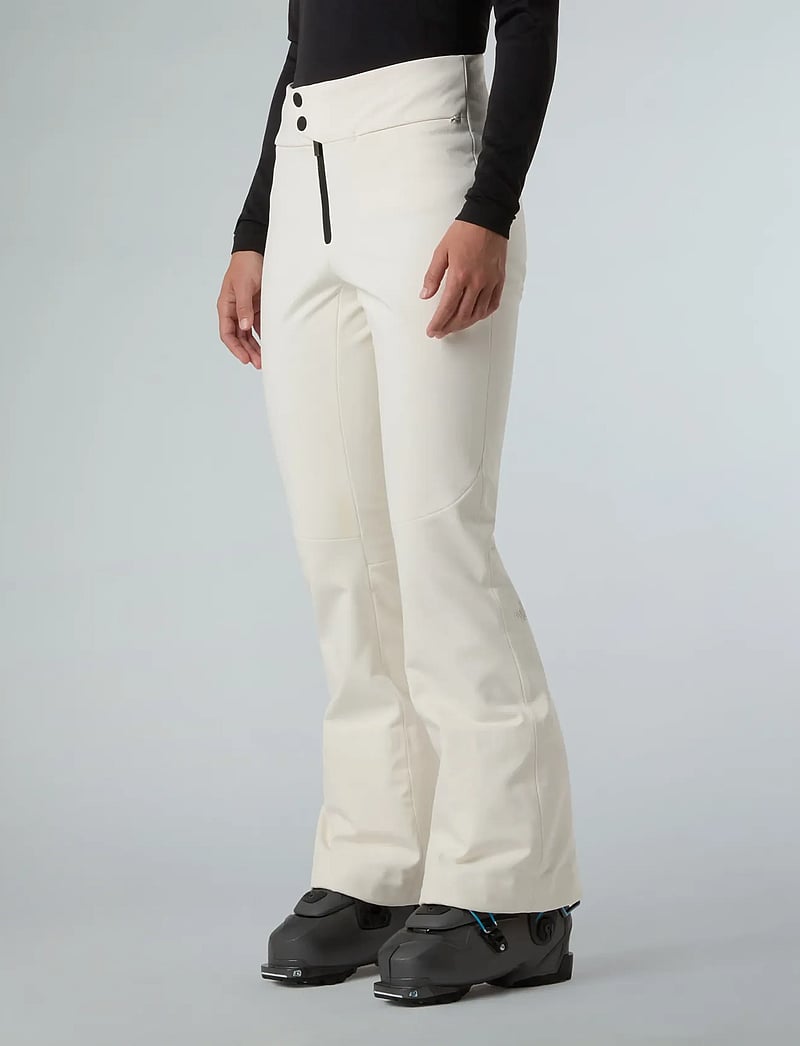 The North Face - W SNOGA PANT - skitøj - white dune/white dune - 0