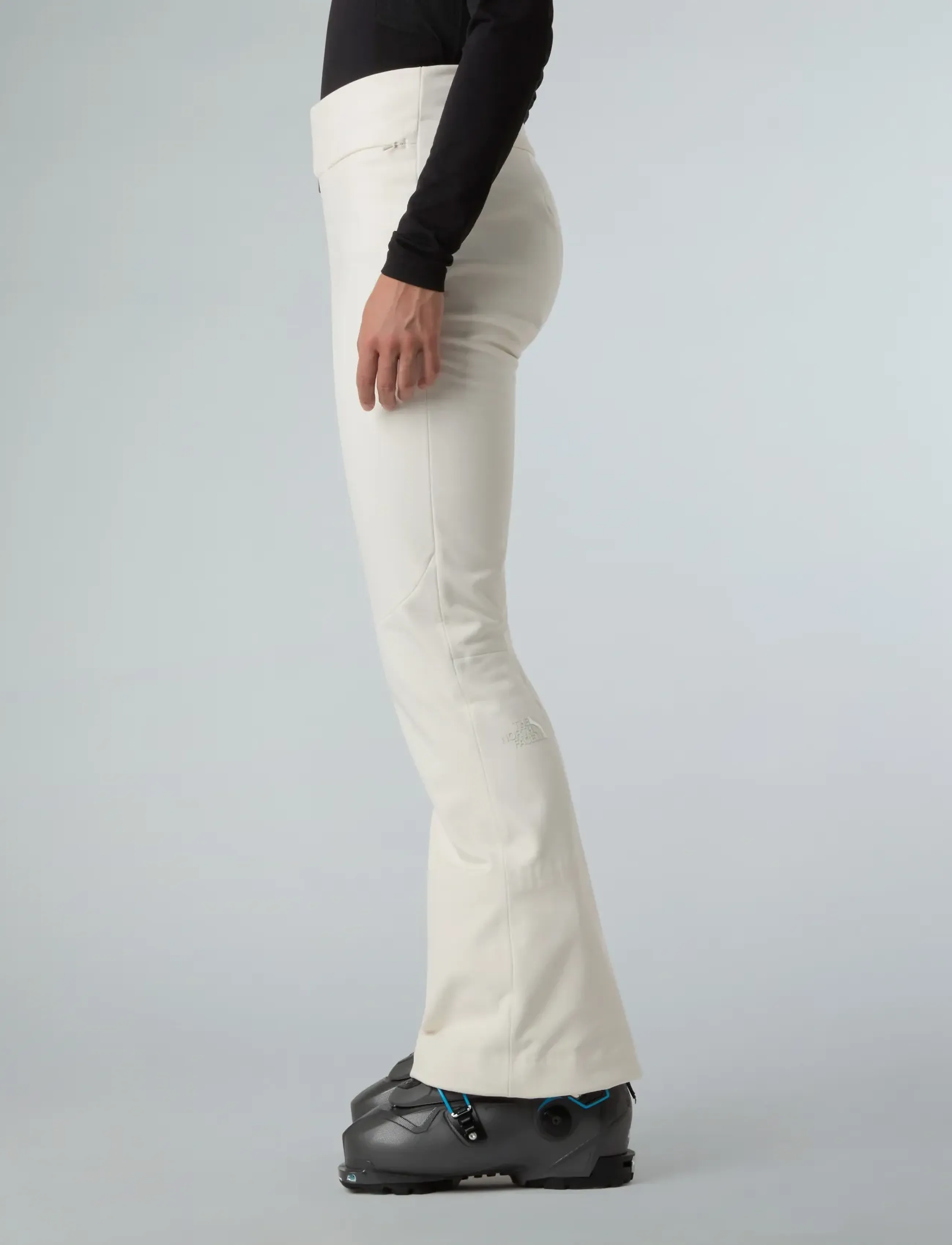 The North Face - W SNOGA PANT - hiihto- & lasketteluhousut - white dune/white dune - 4