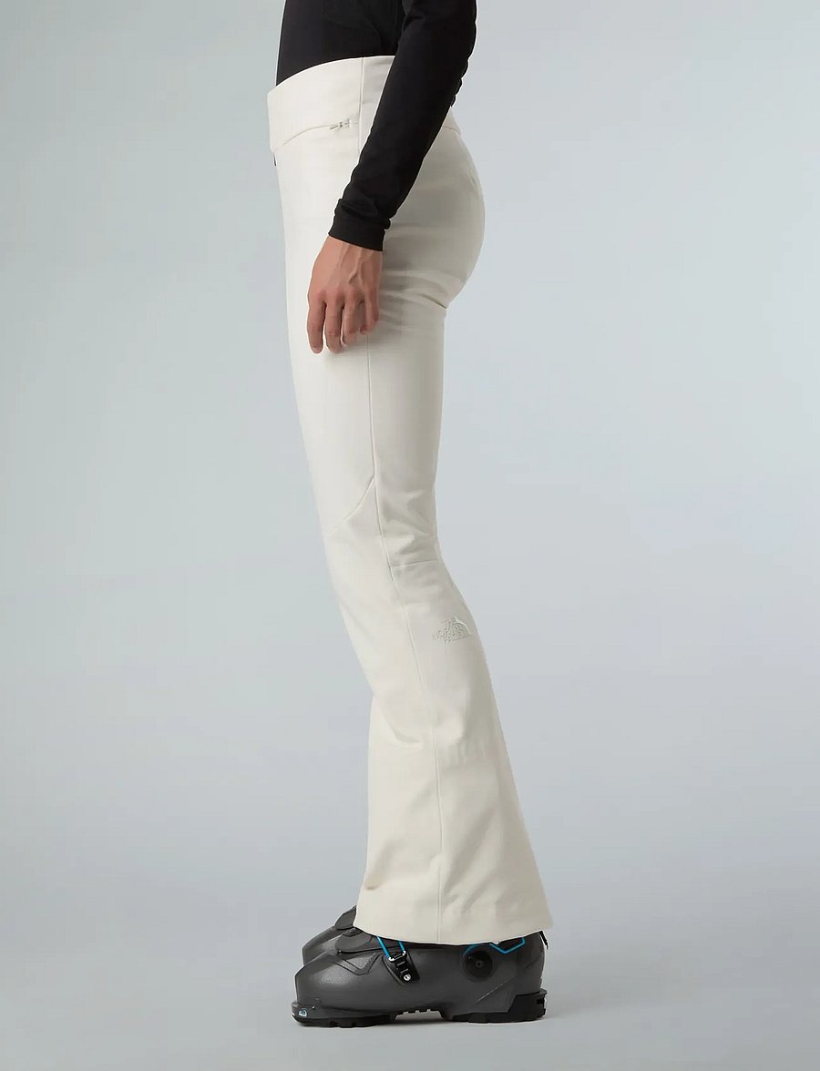 The North Face - W SNOGA PANT - hiihto- & lasketteluhousut - white dune/white dune - 4
