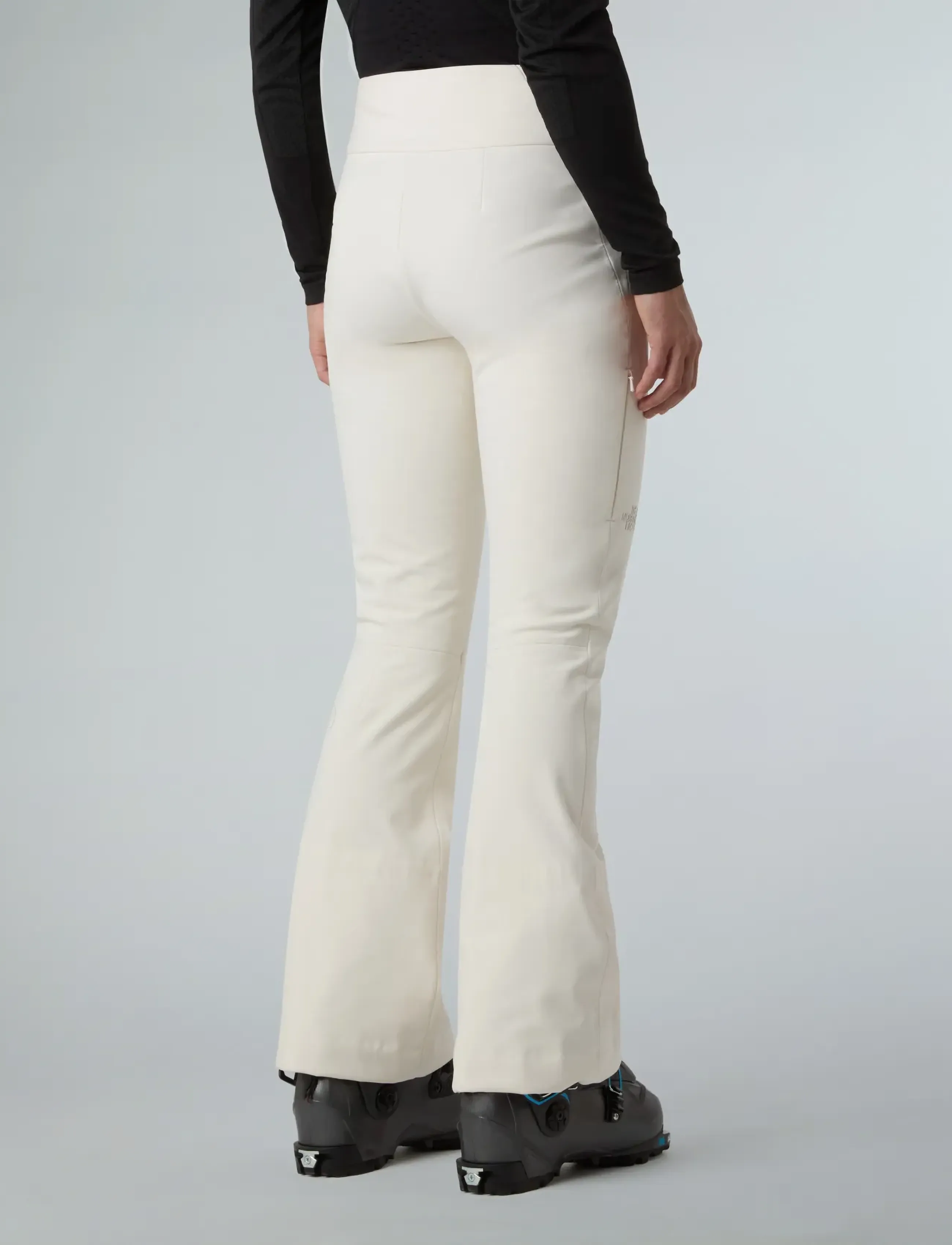 The North Face - W SNOGA PANT - hiihto- & lasketteluhousut - white dune/white dune - 5