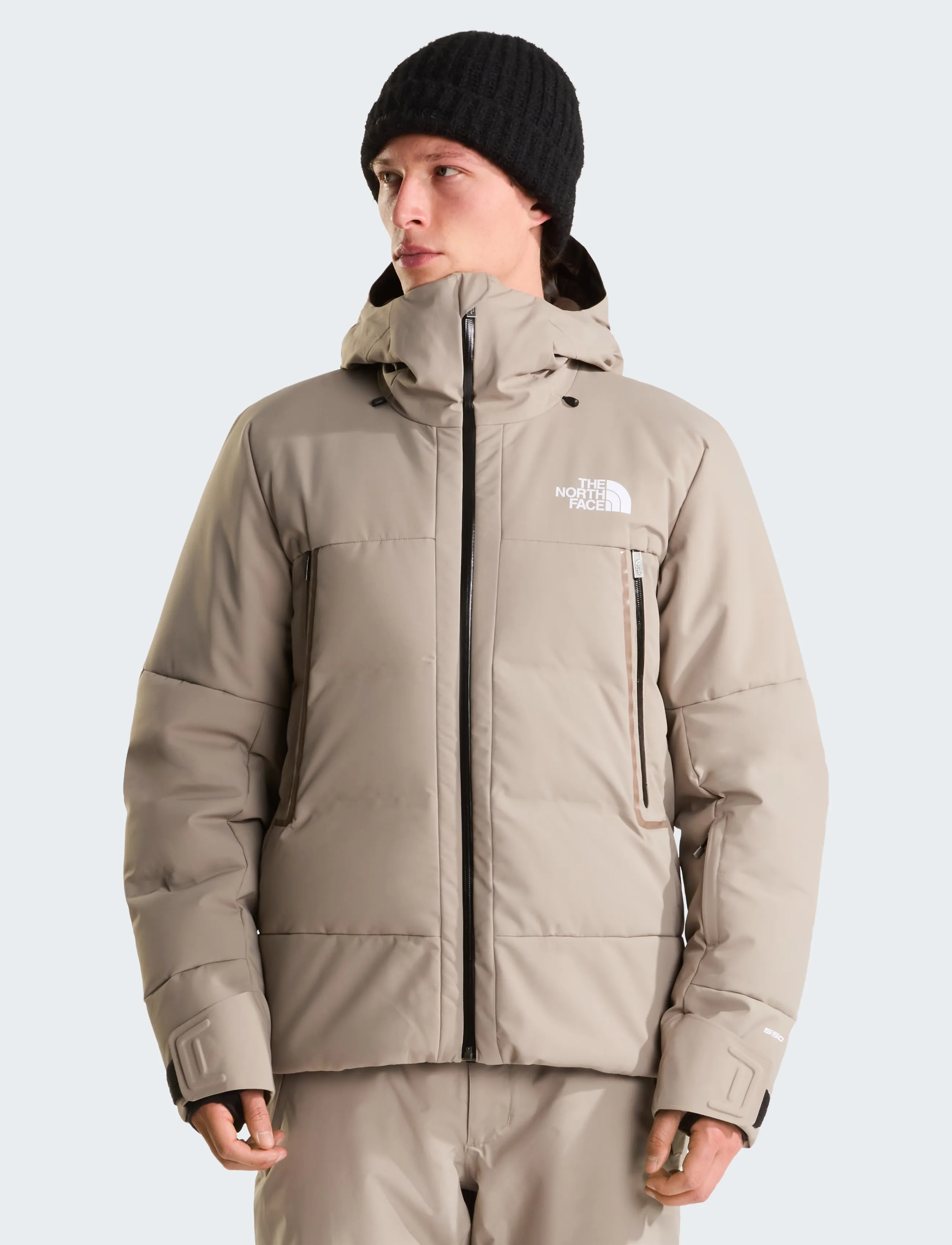 The North Face - M CIRQUE DOWN JACKET - skijacken - stone slab - 0