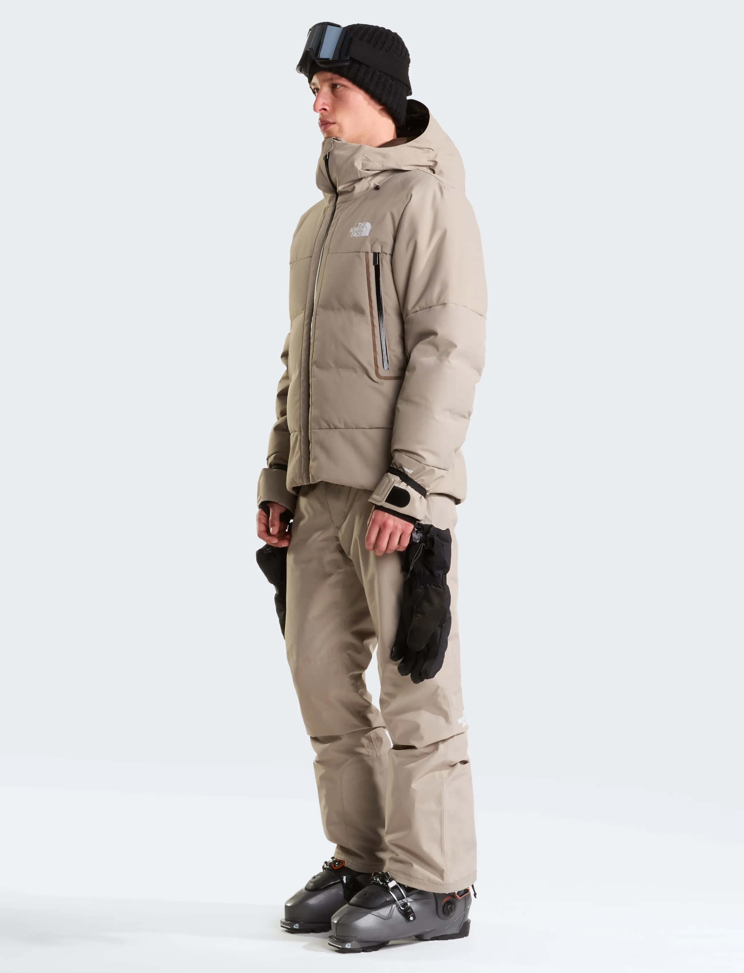 The North Face - M CIRQUE DOWN JACKET - skijacken - stone slab - 3