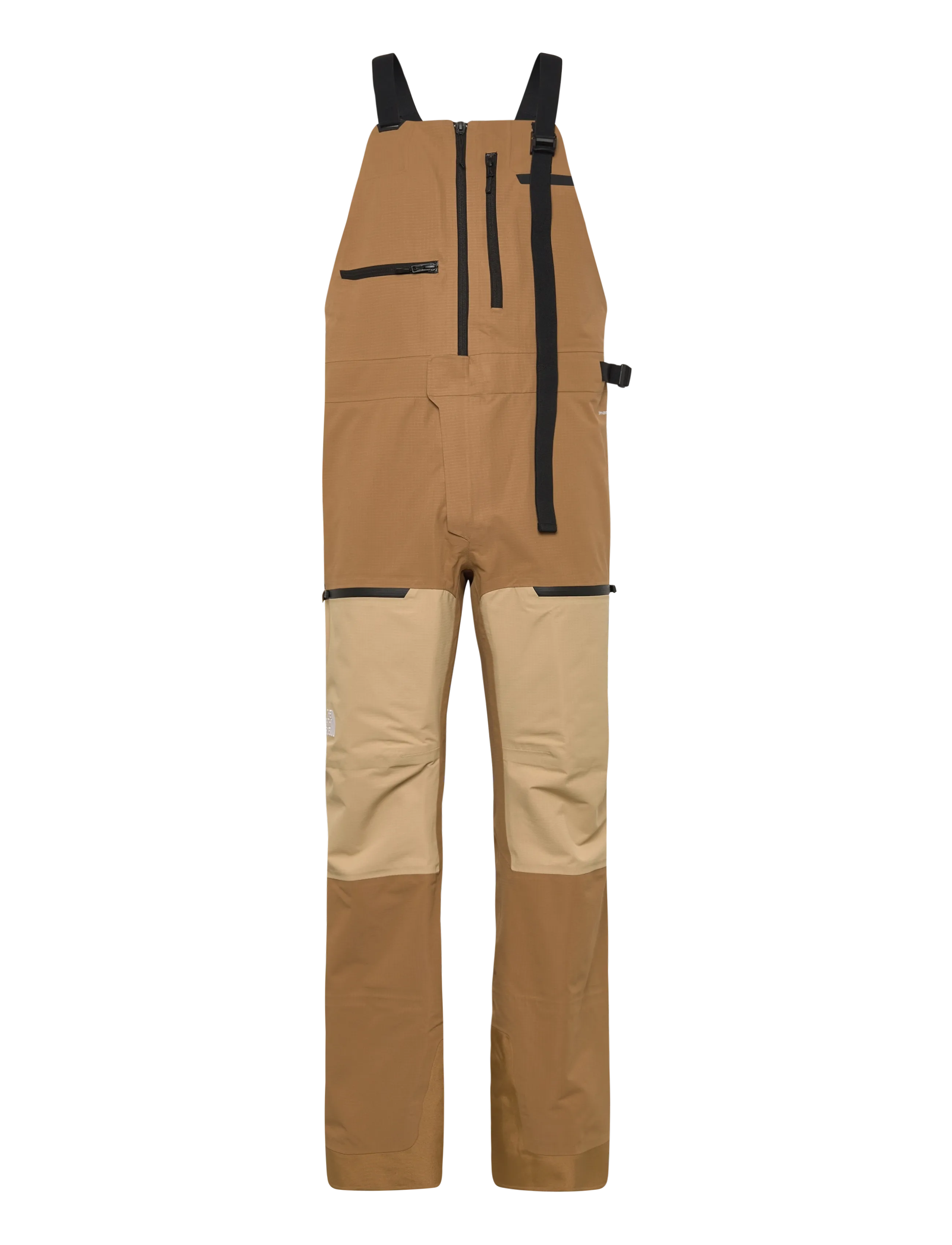The North Face M CEPTOR BIB - Skidkläder - UTILITY BROWN/KHAKI STONE / brown