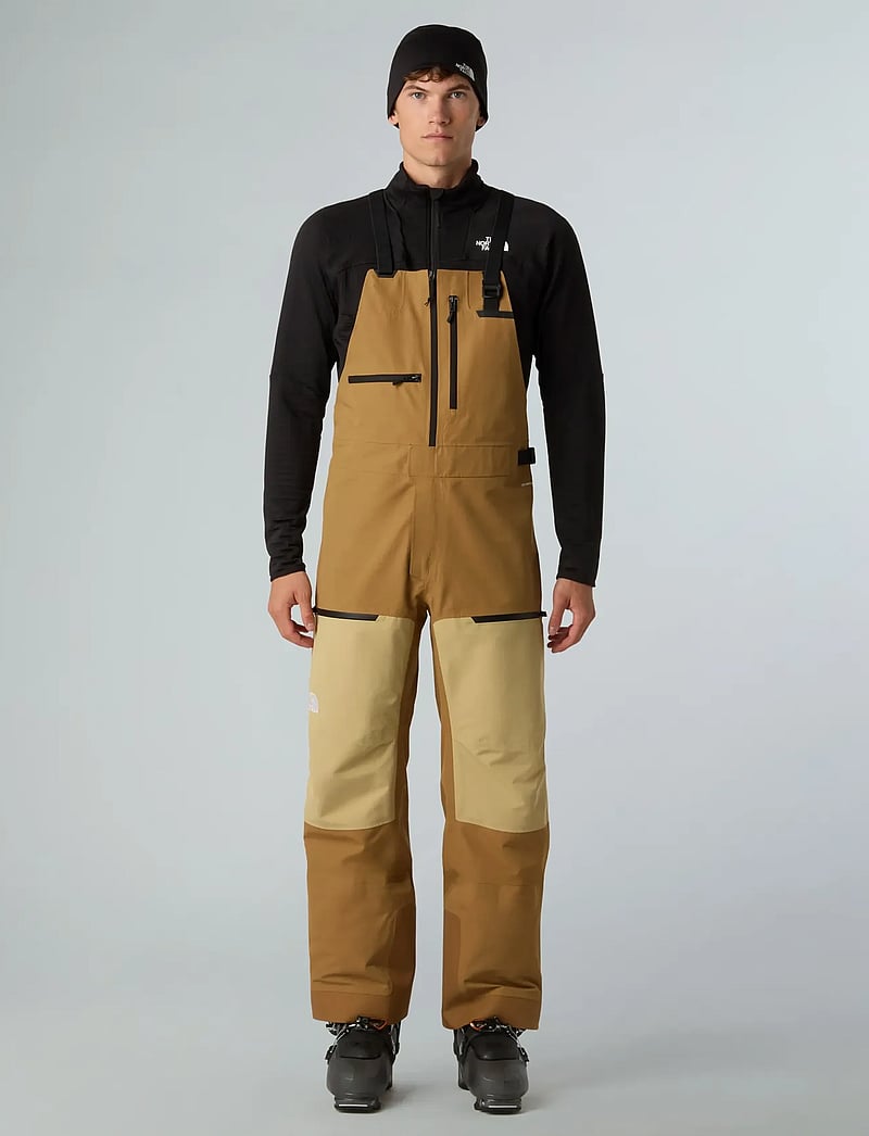 The North Face - M CEPTOR BIB - utility brown/khaki stone - 0