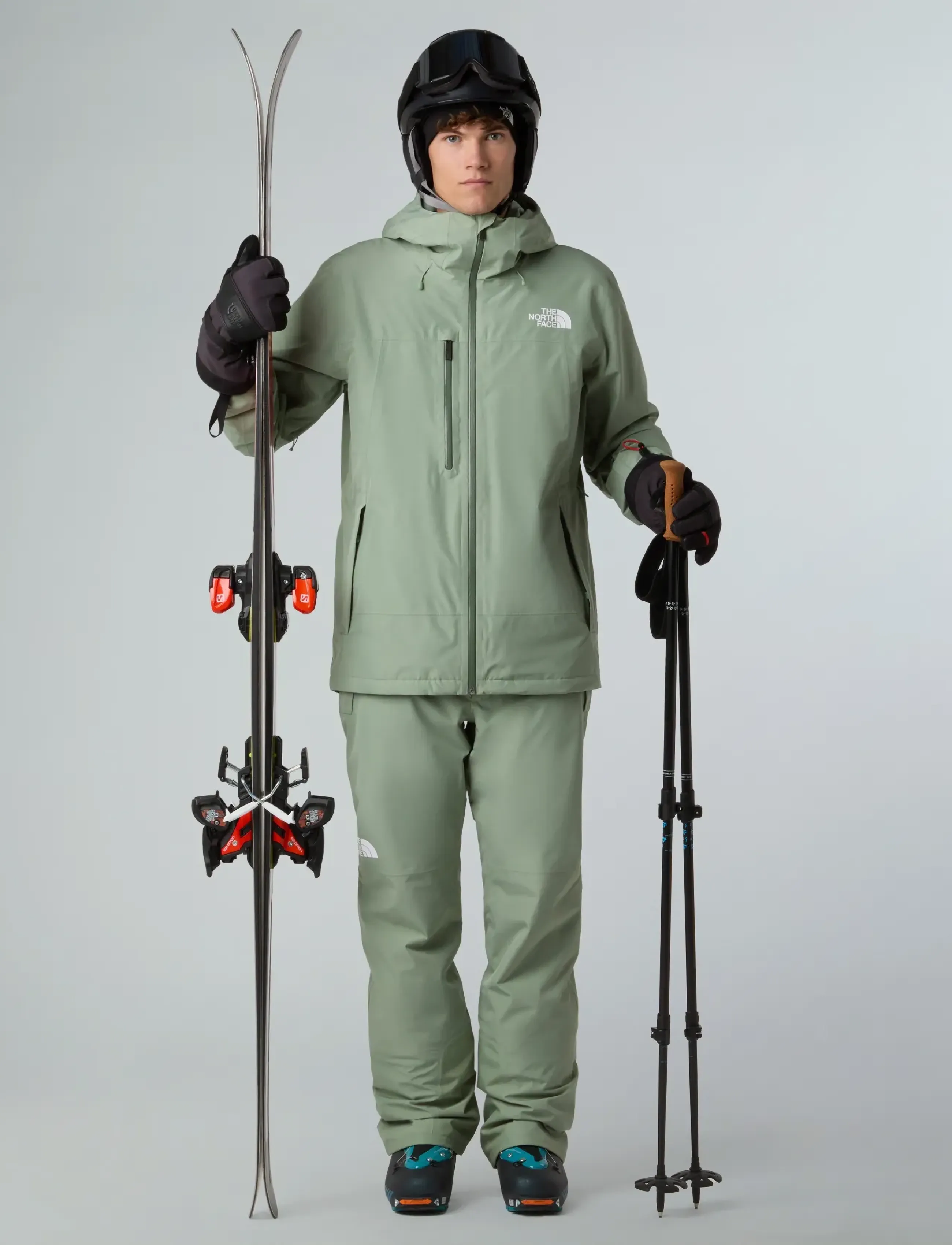 The North Face - M DESCENDIT PANT - skihosen - slate moss - 3