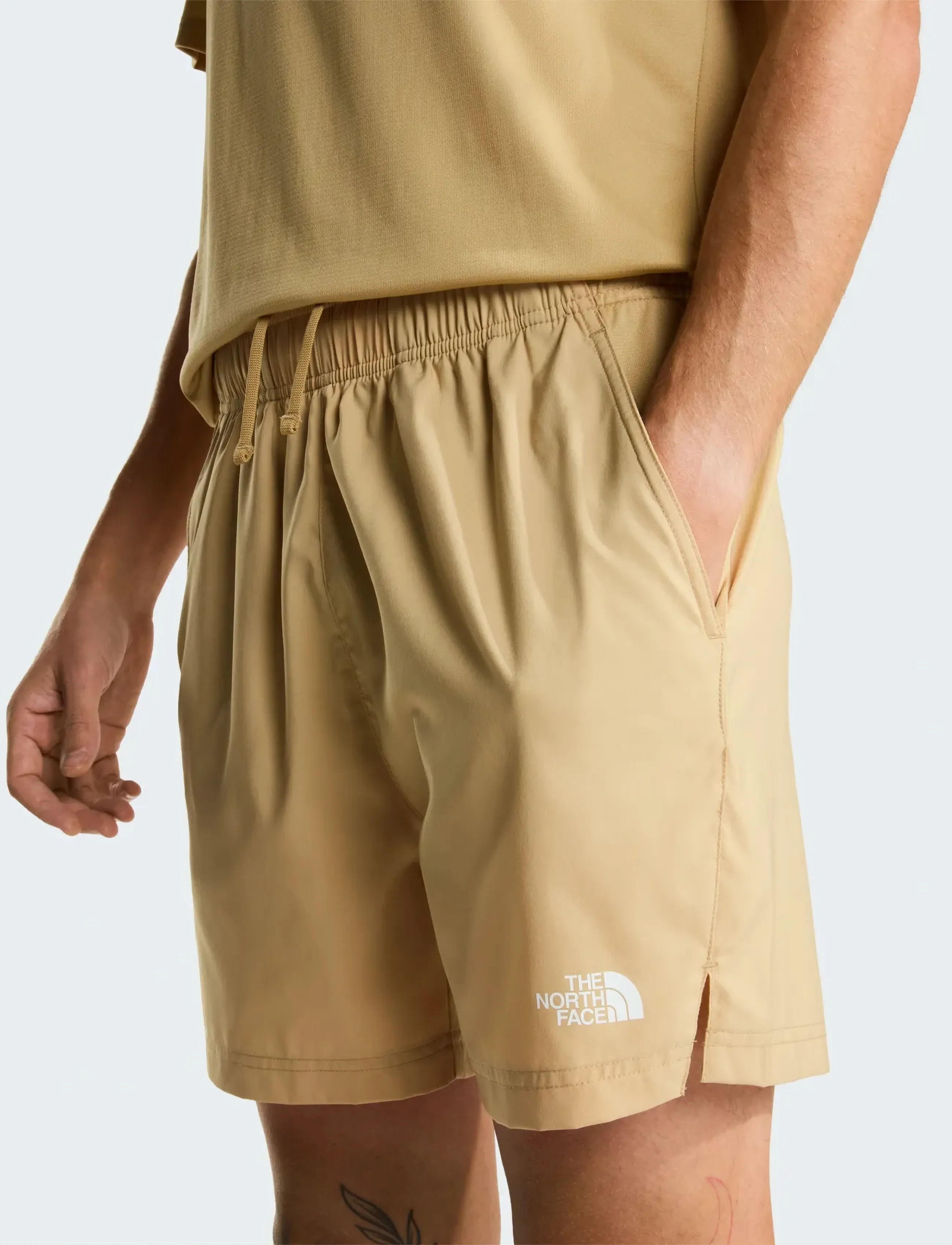 The North Face M 24/7 5'' SHORTS - Streetstyle - KHAKI STONE / beige