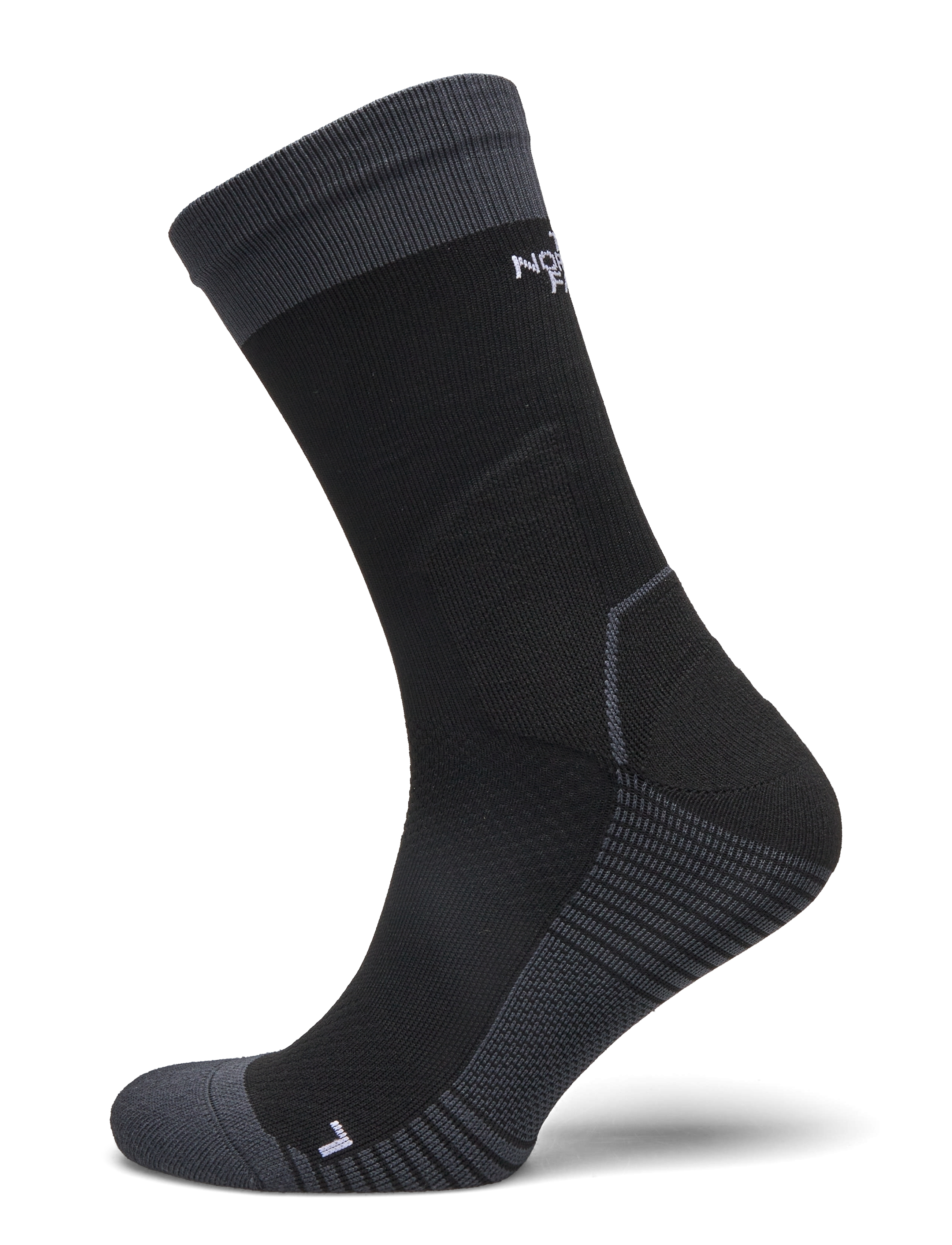 The North Face Trail Run Sock Crew, 35-37, Black, Sport Clothing > Sport Socks, Dame