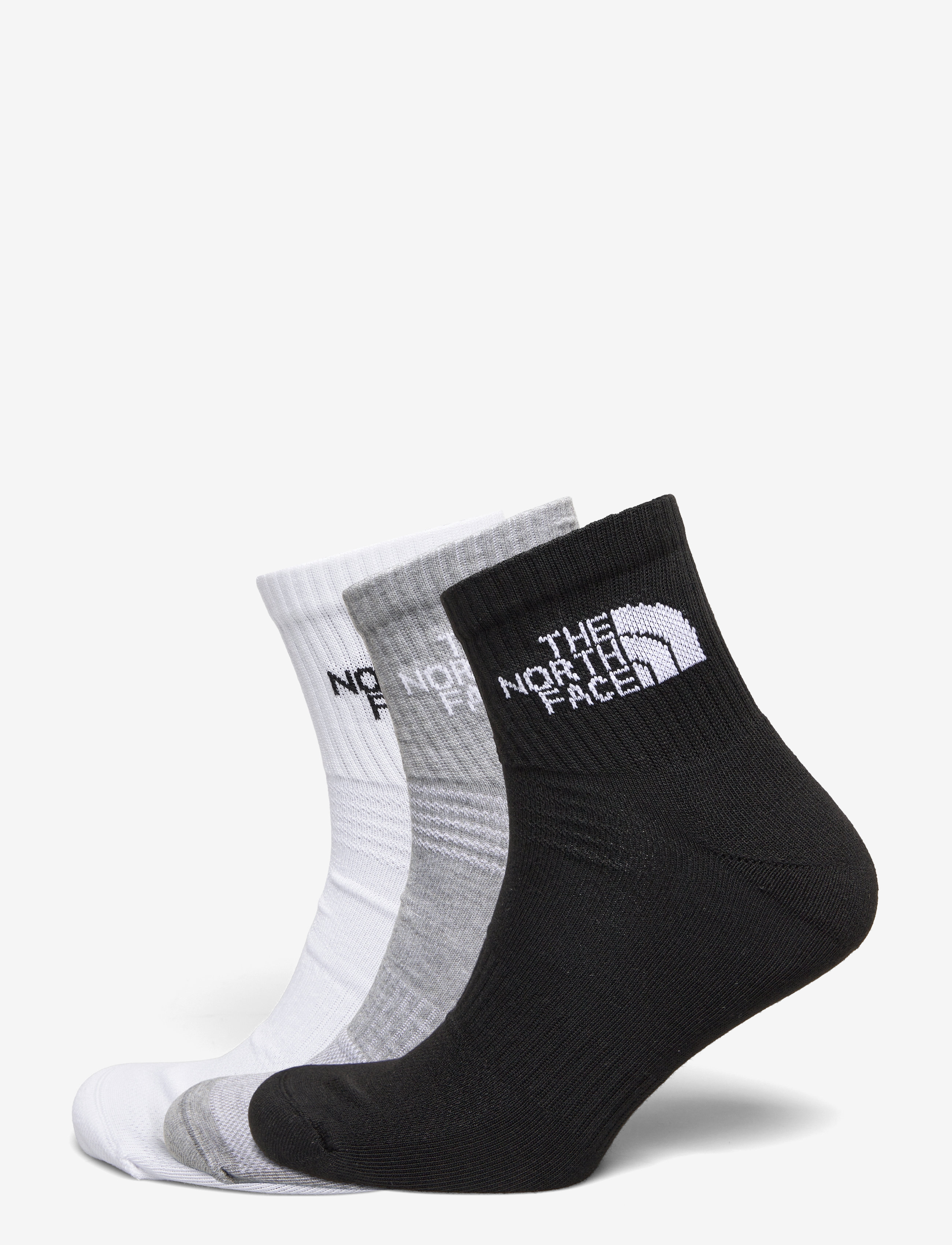 The North Face MULTI SPORT CUSH QUARTER SOCK 3P - Tøj - BLACK / multi