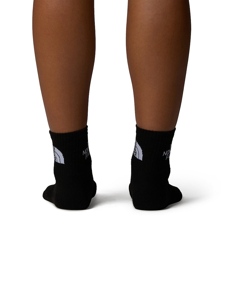 The North Face - MULTI SPORT CUSH QUARTER SOCK 3P - sportstrømper - black - 4
