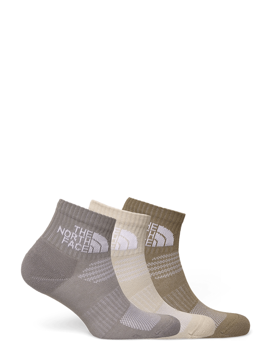 The North Face - MULTI SPORT CUSH QUARTER SOCK 3P - sportstrømper - stone slab/desert stone - 1