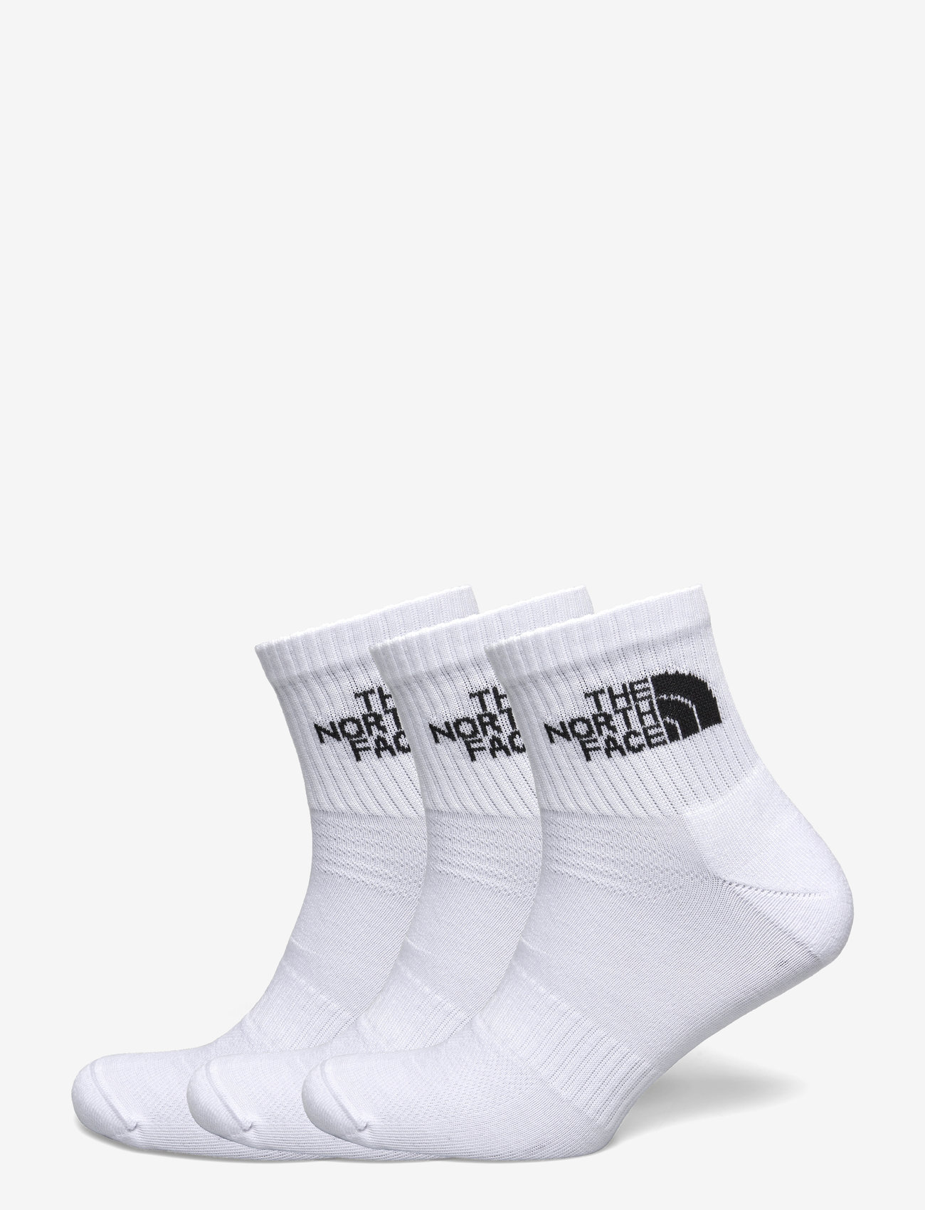 The North Face - MULTI SPORT CUSH QUARTER SOCK 3P - träningsstrumpor - white - 1