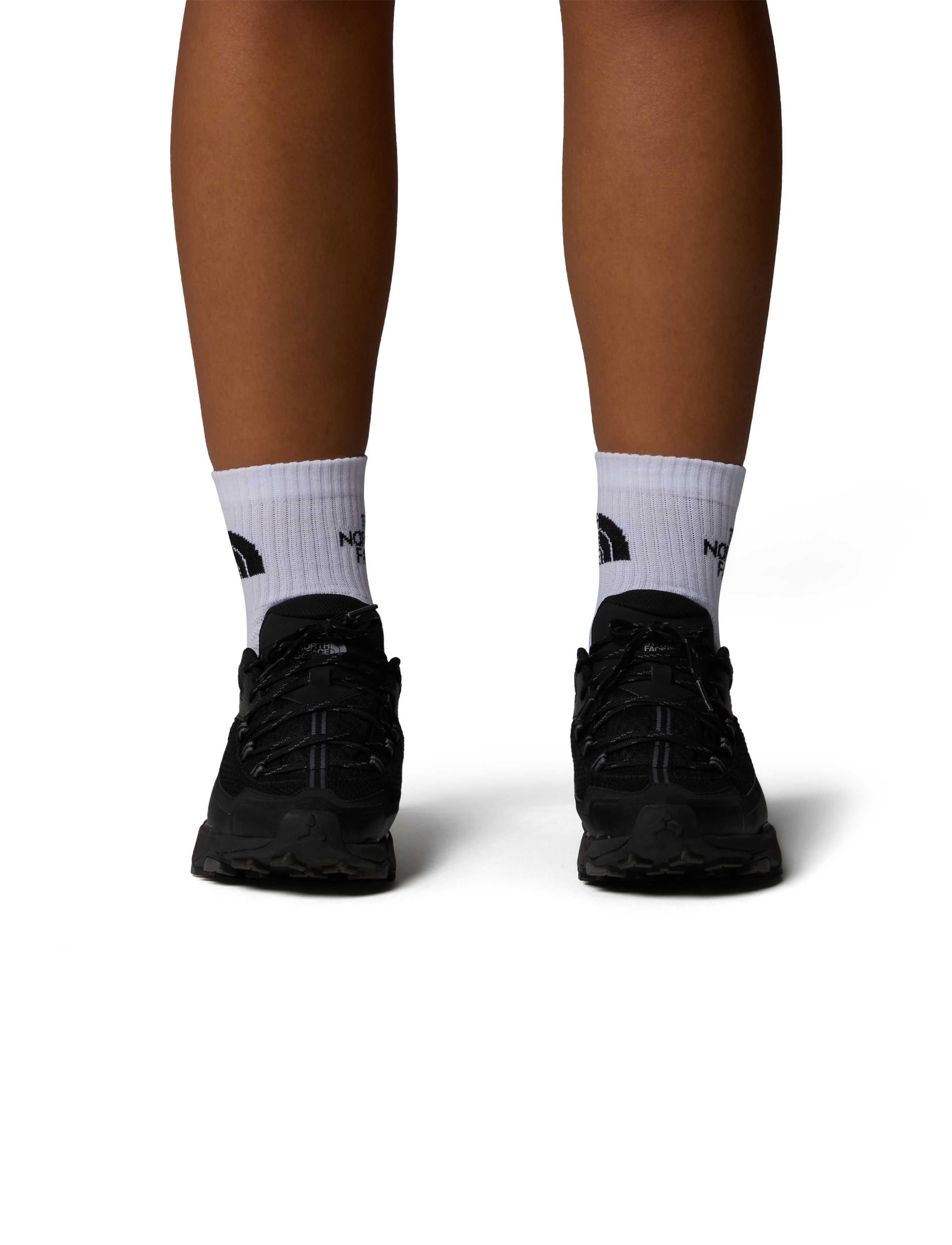 The North Face - MULTI SPORT CUSH QUARTER SOCK 3P - urheilusukat - white - 3