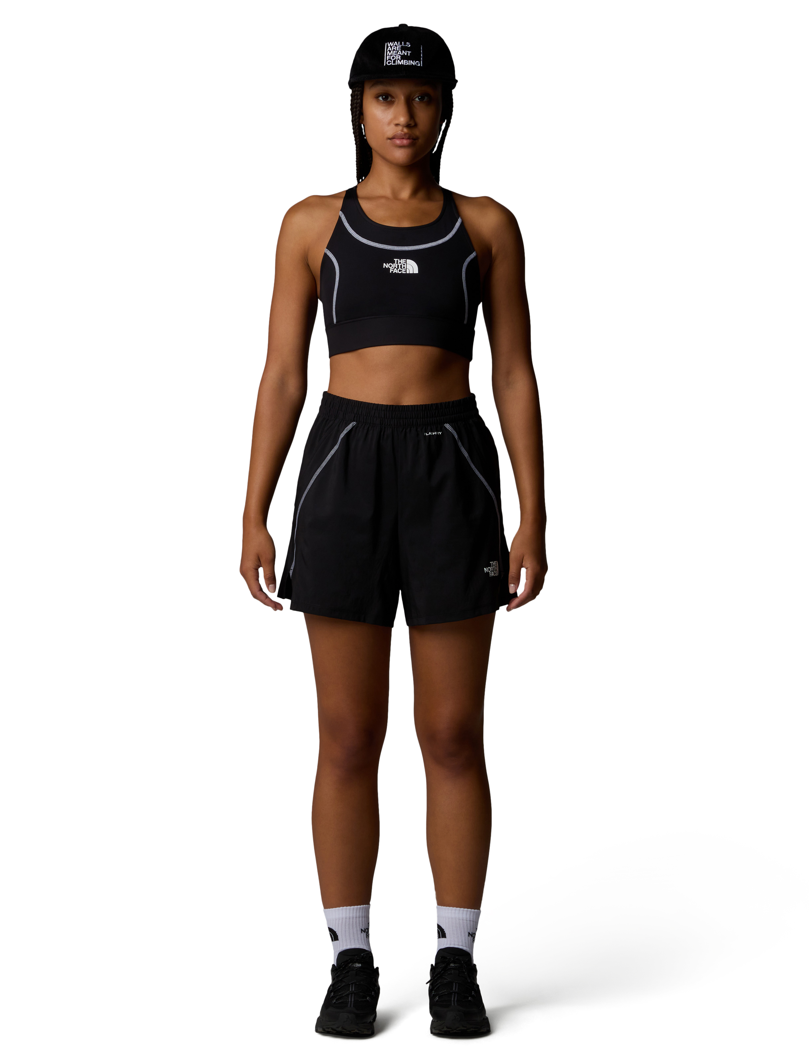 The North Face - MULTI SPORT CUSH QUARTER SOCK 3P - urheilusukat - white - 4
