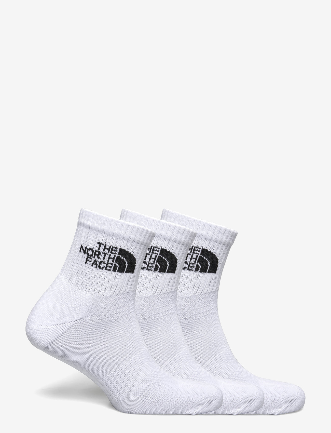 The North Face - MULTI SPORT CUSH QUARTER SOCK 3P - träningsstrumpor - white - 5