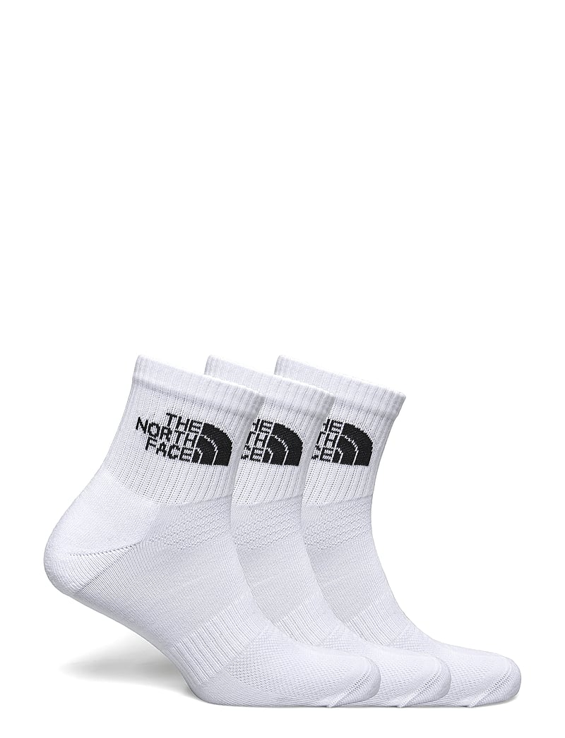 The North Face - MULTI SPORT CUSH QUARTER SOCK 3P - träningsstrumpor - white - 5