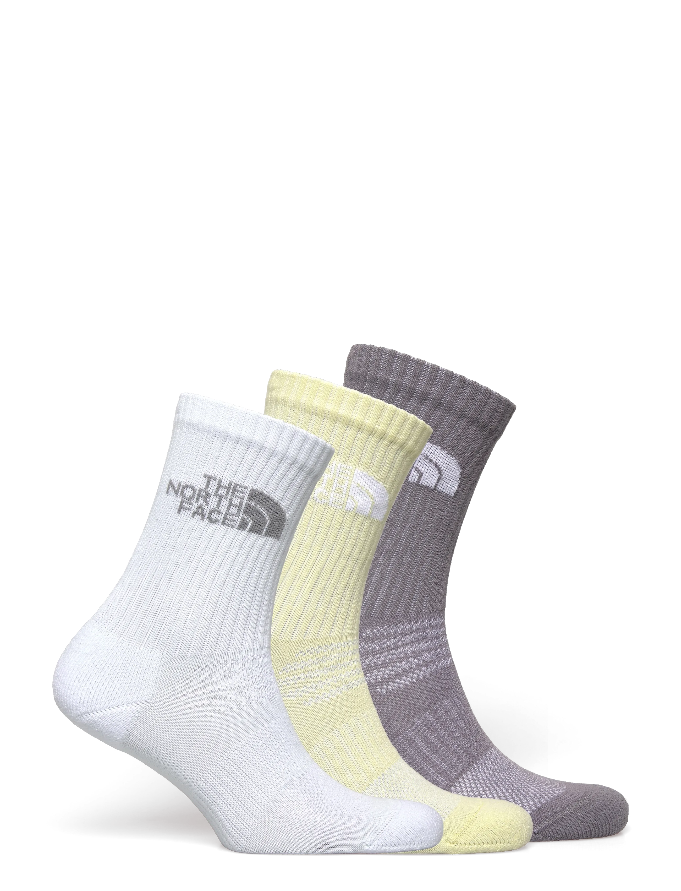 The North Face - MULTI SPORT CUSH CREW SOCK 3P - träningsstrumpor - transcendent grey/pearl - 1