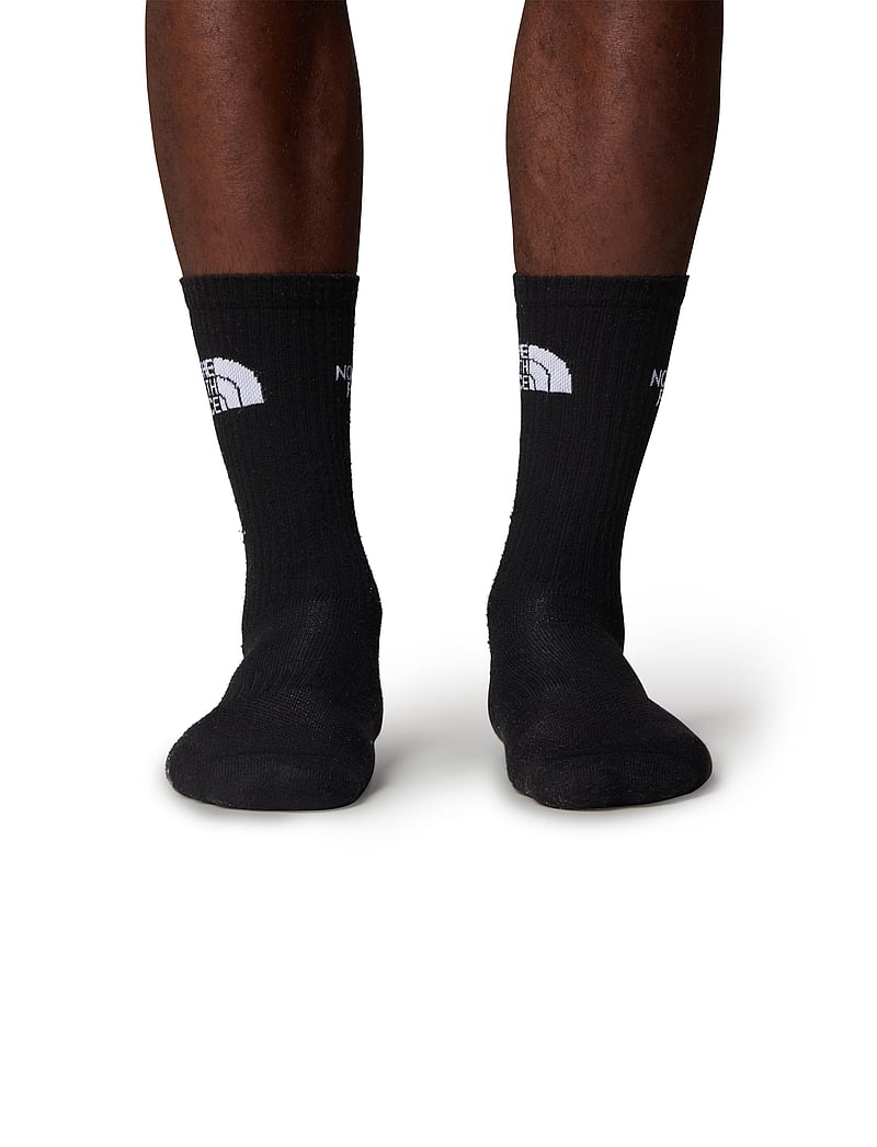 The North Face - MULTI SPORT CUSH CREW SOCK 3P - sportinės kojinės - black - 0
