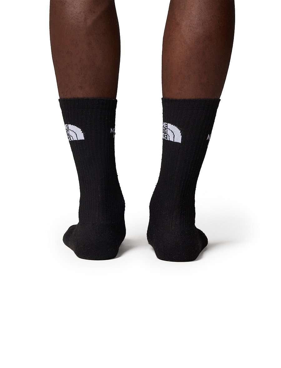 The North Face - MULTI SPORT CUSH CREW SOCK 3P - strümpfe - black - 2