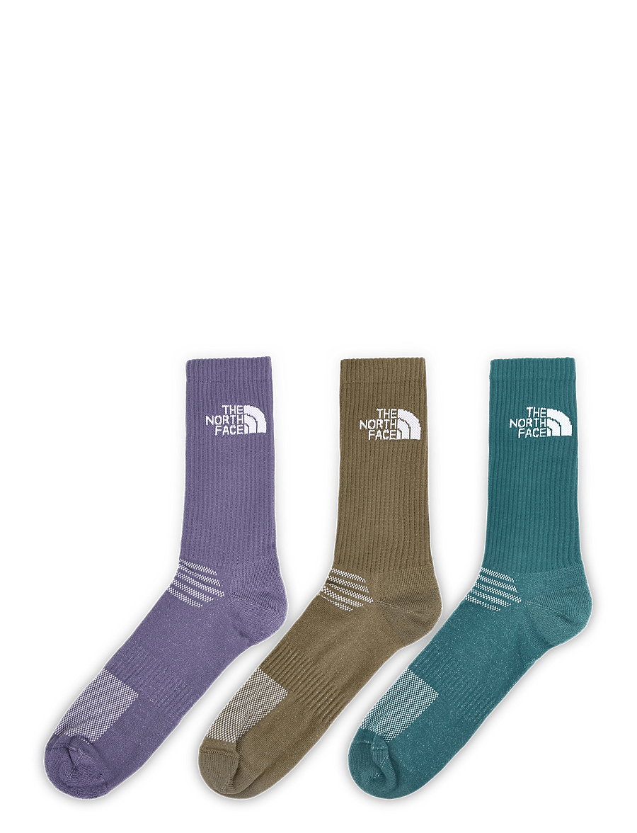 The North Face - MULTI SPORT CUSH CREW SOCK 3P - träningsstrumpor - grounded plum/caraway s - 1