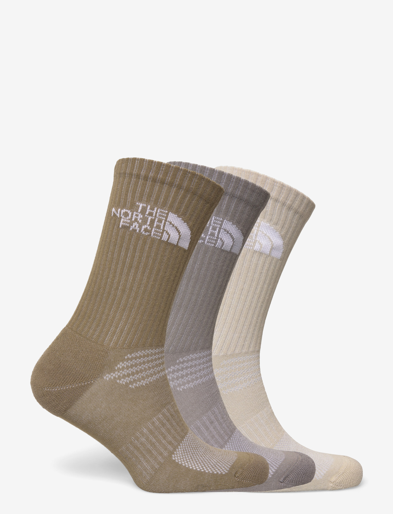 The North Face - MULTI SPORT CUSH CREW SOCK 3P - spordisokid - stone slab/desert stone - 1