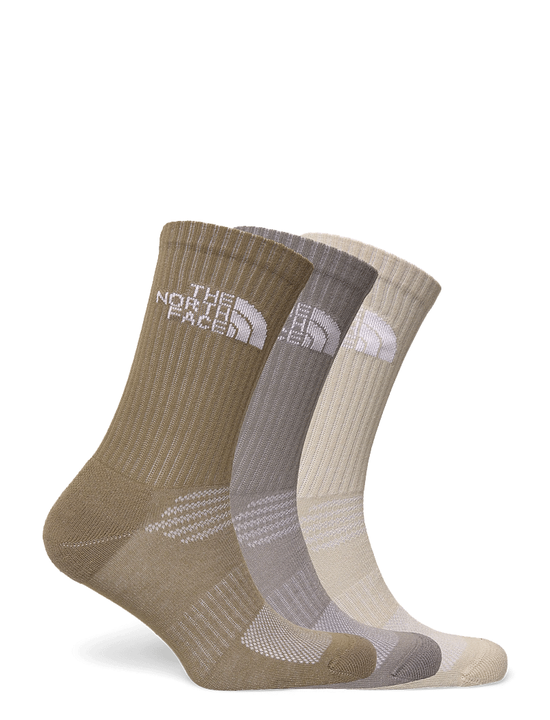 The North Face - MULTI SPORT CUSH CREW SOCK 3P - strümpfe - stone slab/desert stone - 1