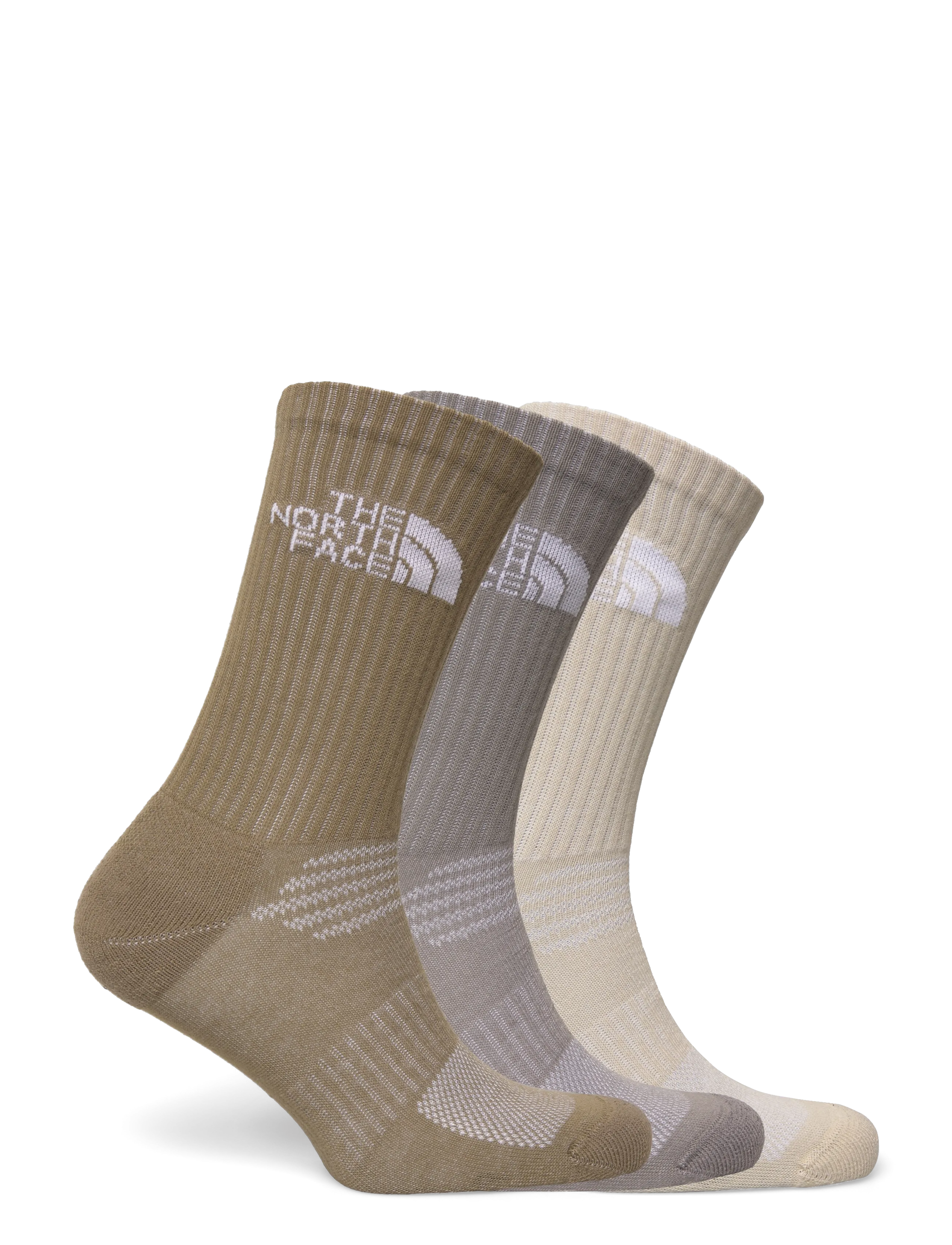 The North Face - MULTI SPORT CUSH CREW SOCK 3P - urheilusukat - stone slab/desert stone - 1