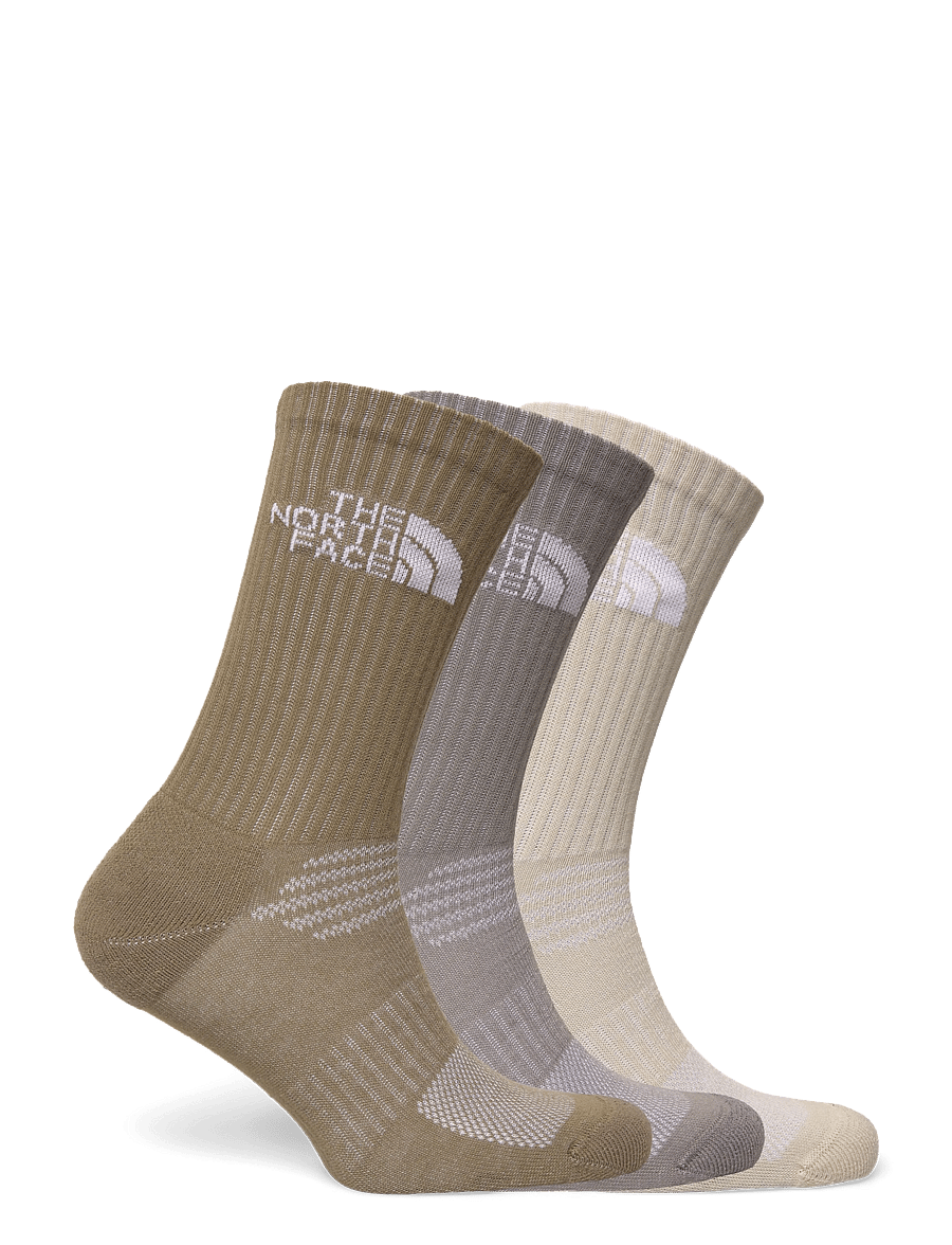 The North Face - MULTI SPORT CUSH CREW SOCK 3P - urheilusukat - stone slab/desert stone - 1