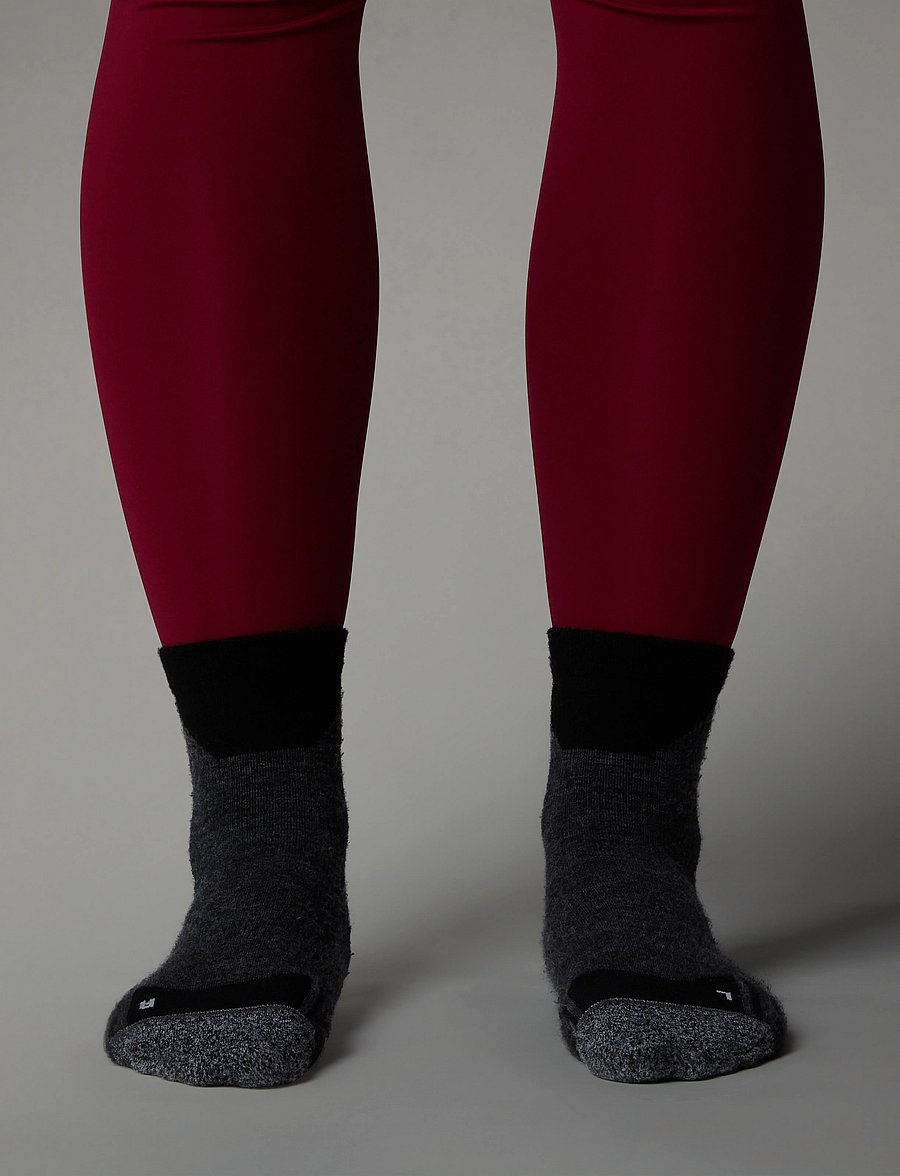 The North Face - HIKING QUARTER SOCK - strümpfe - black - 0