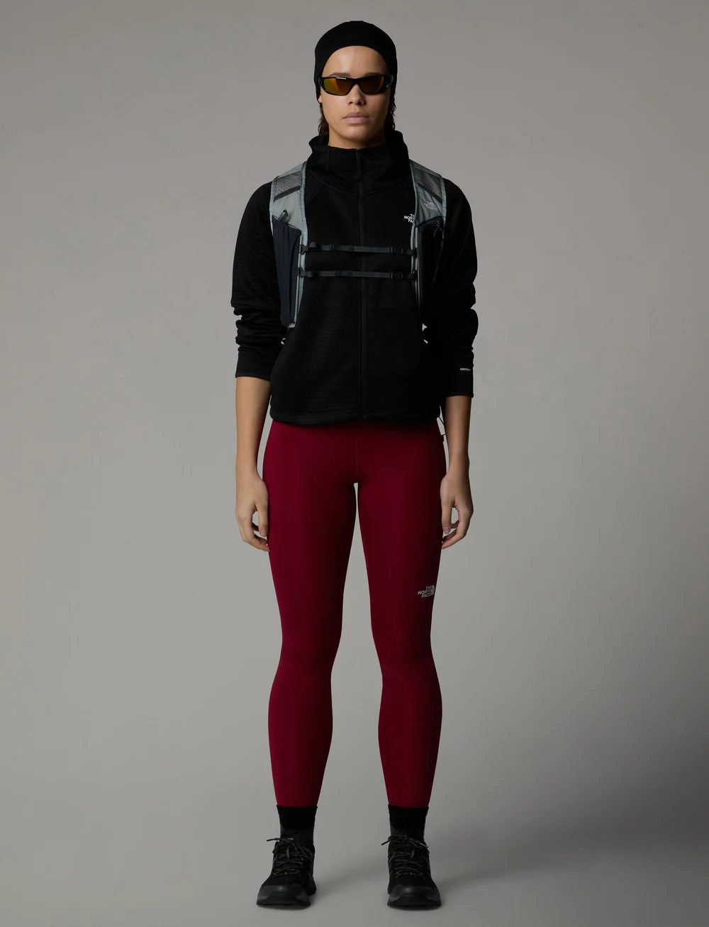 The North Face - HIKING QUARTER SOCK - sportstrømper - black - 3