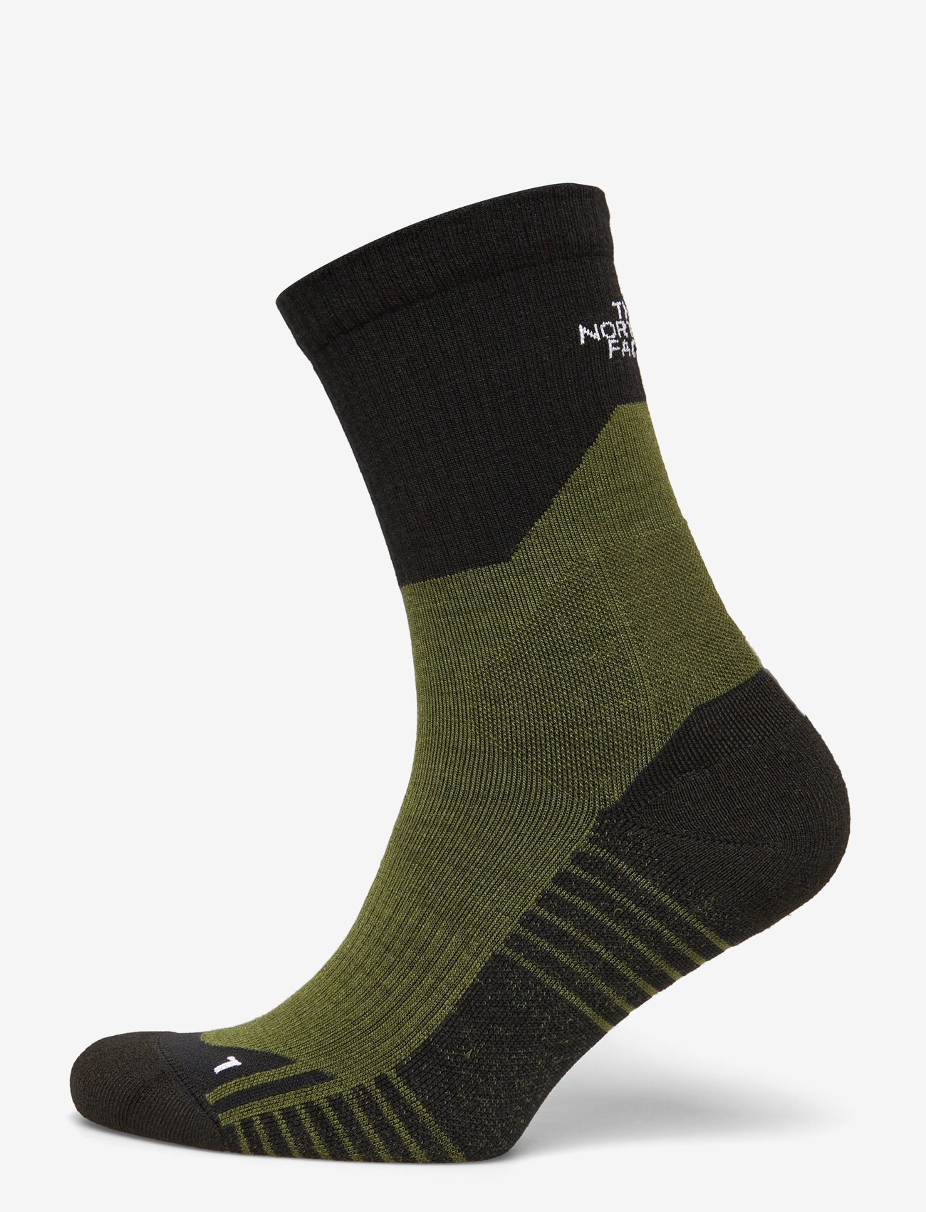 The North Face - HIKING CREW SOCK - spordisokid - bark mist/woodland gree - 0